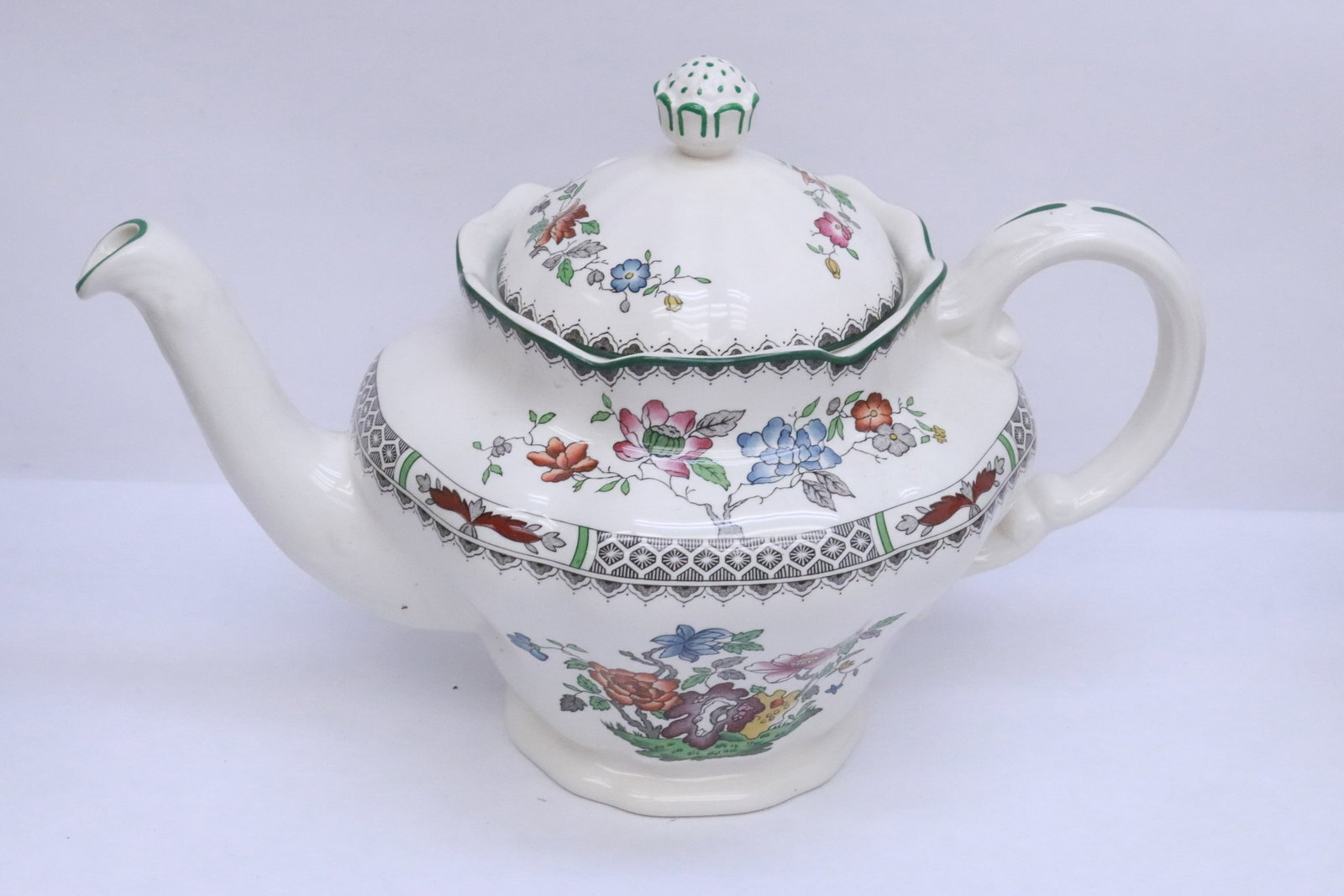 Spode china set in Chinese rose pattern - 8