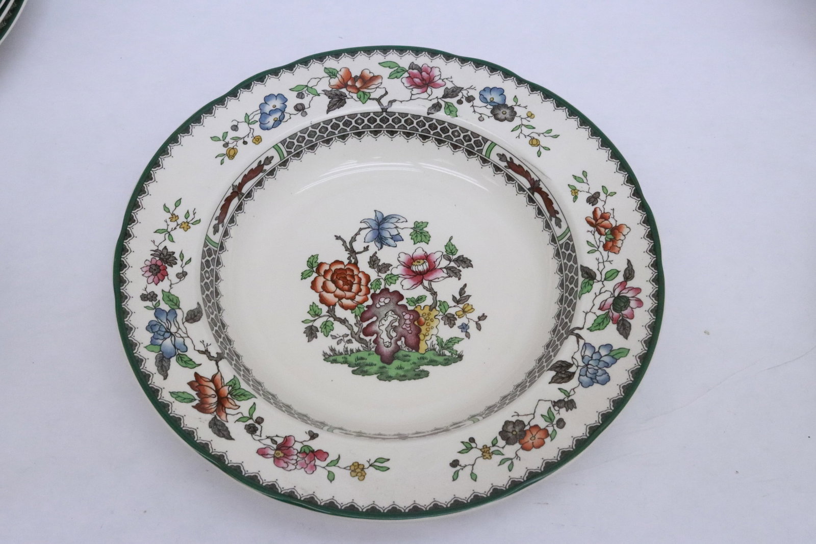 Spode china set in Chinese rose pattern - 9
