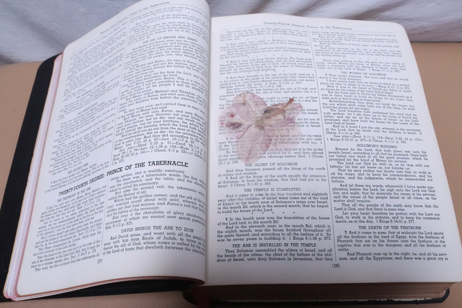 A circa 1925 Masonic bible - 6