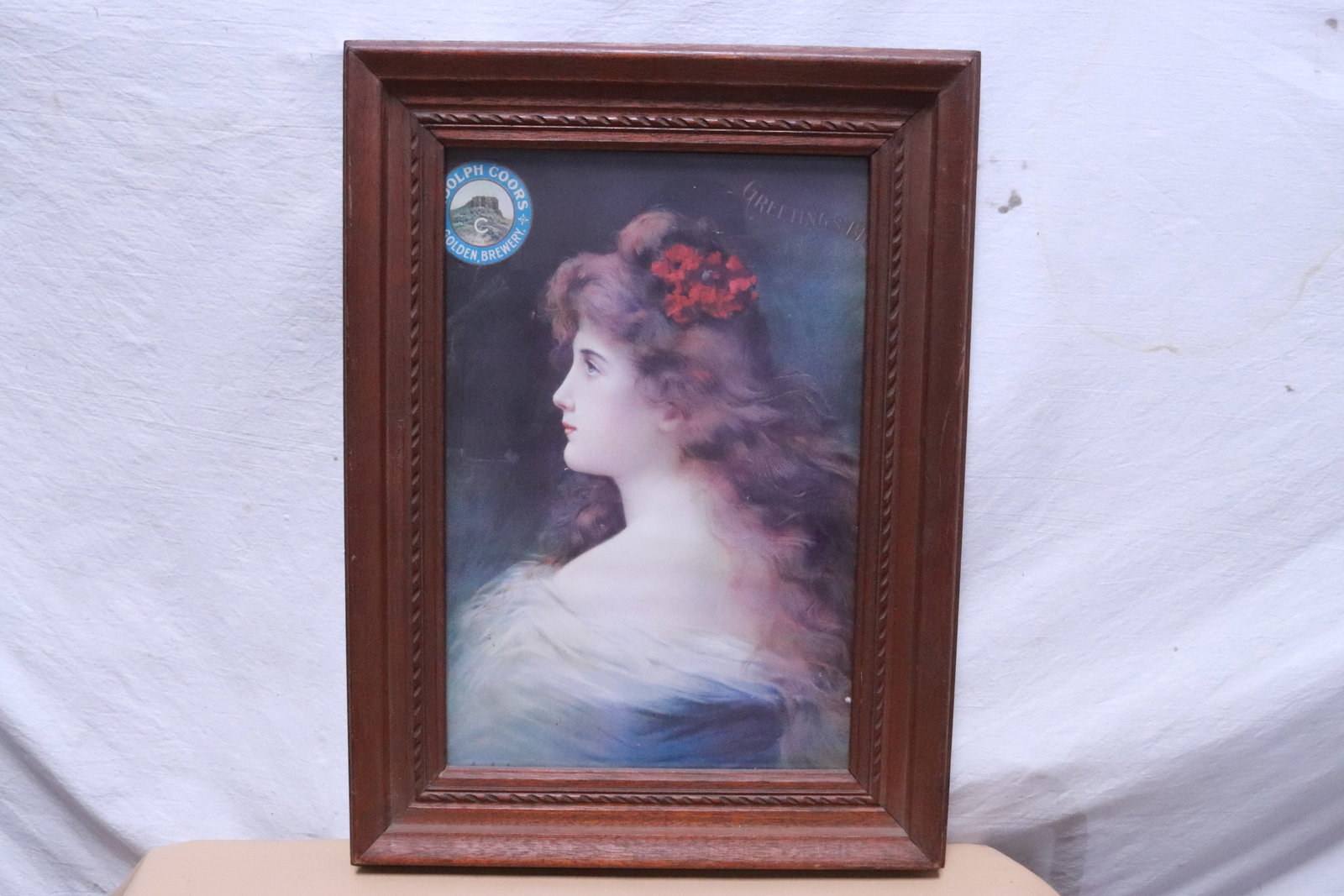 3 framed advertisement posters - 5