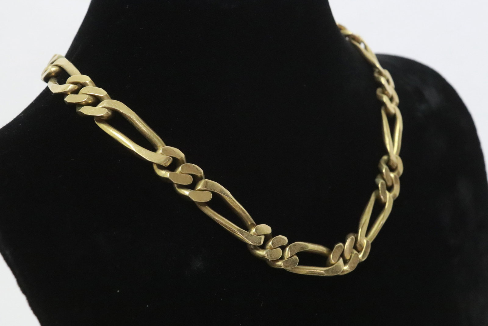 A solid 18K Y/G anchor link necklace - 4