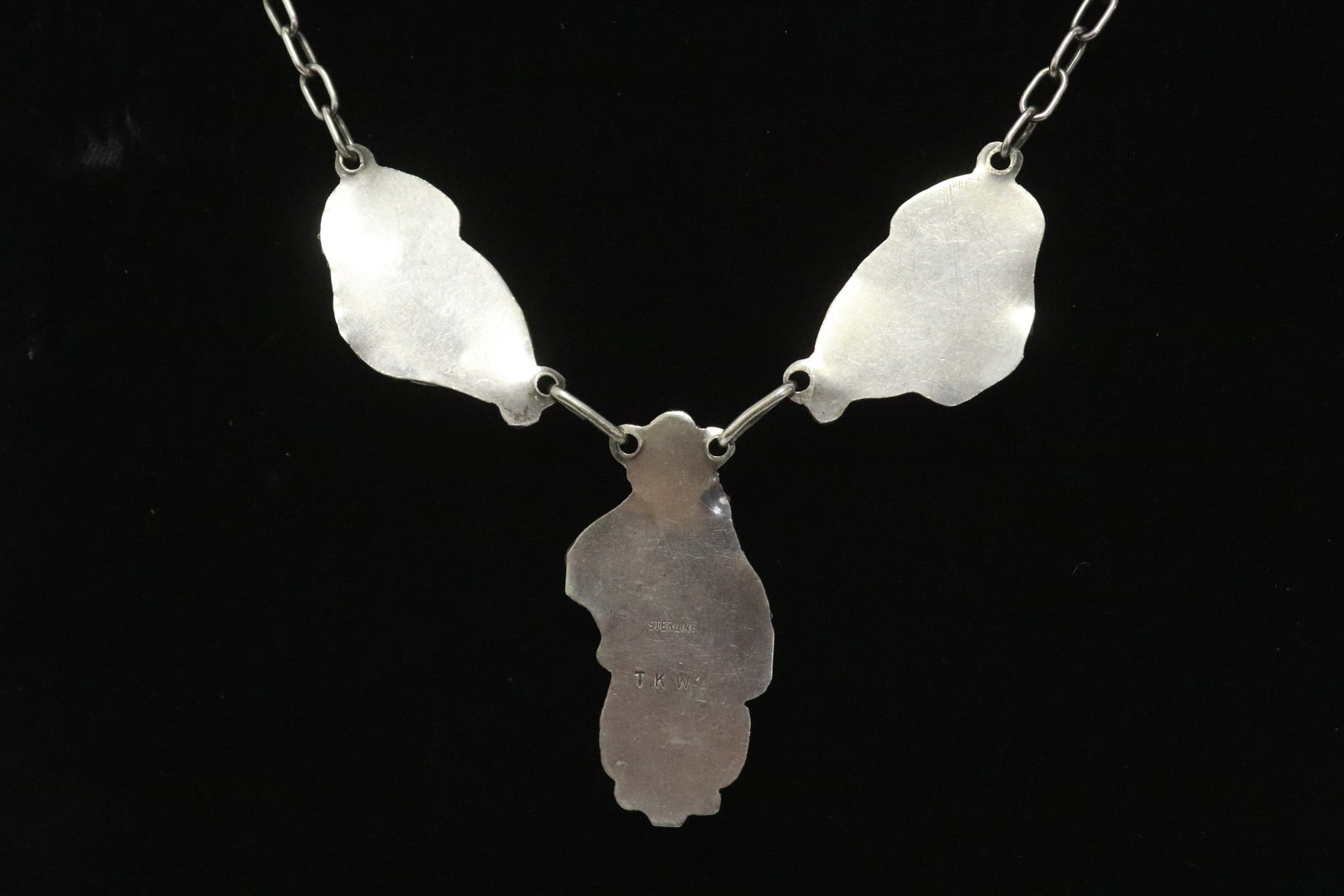 3 sterling pieces - 9