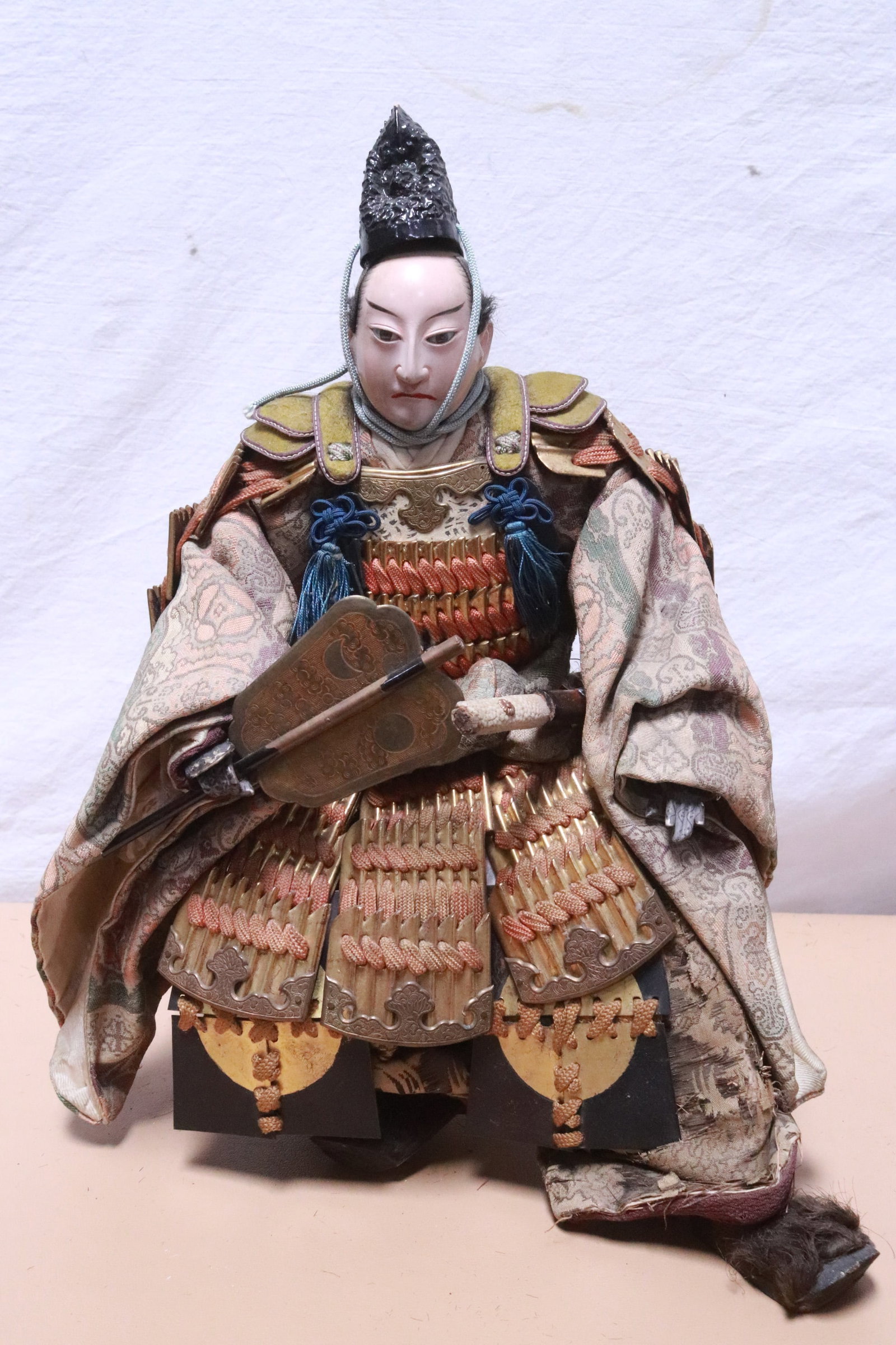 important Edo period Musha Ningyo samurai doll (1 of 9)