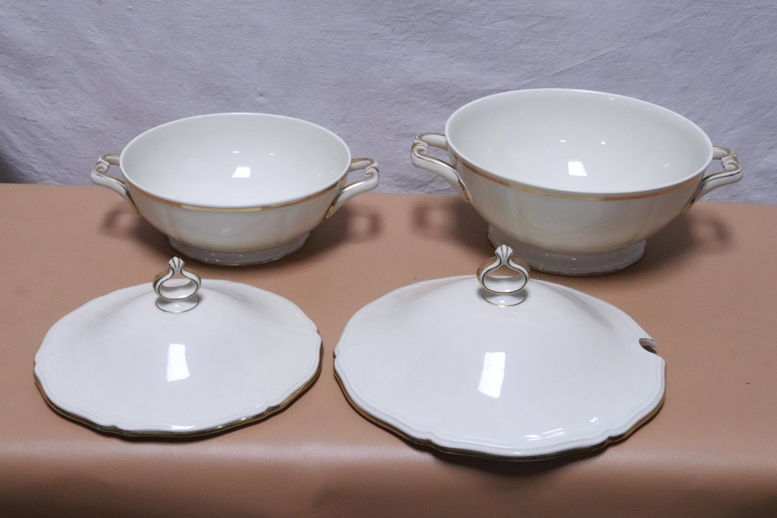 5 Rosenthal serving pieces in chippendale pattern - 4