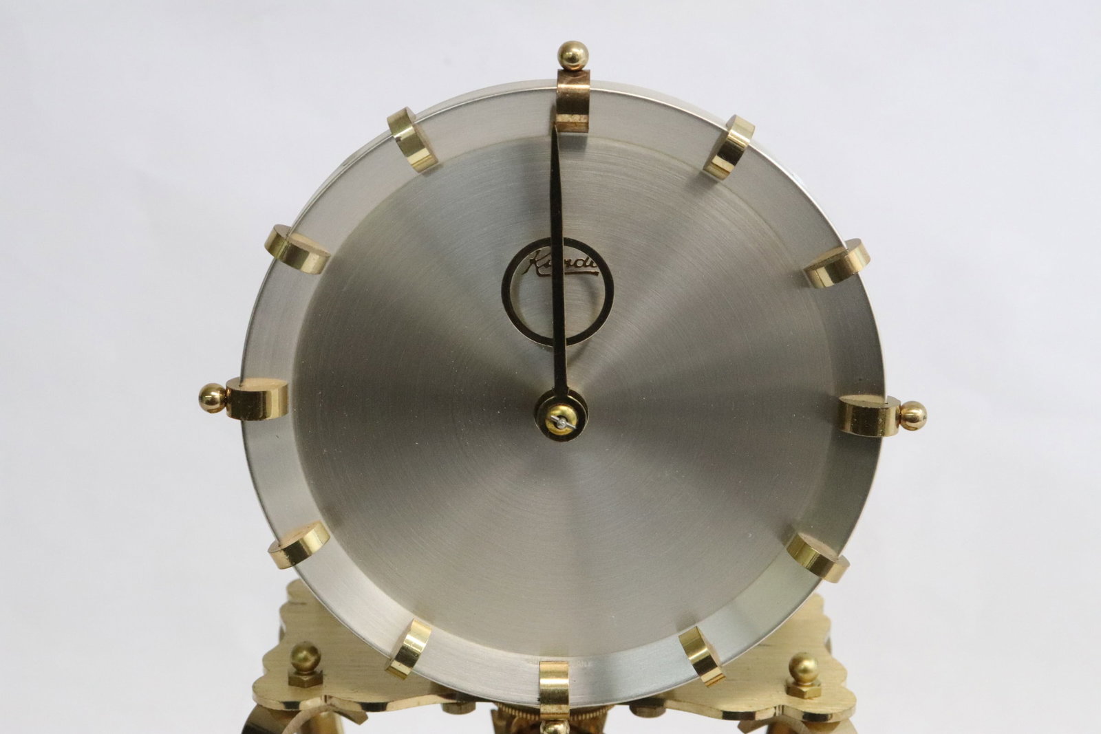 A dome clock under glass - 3