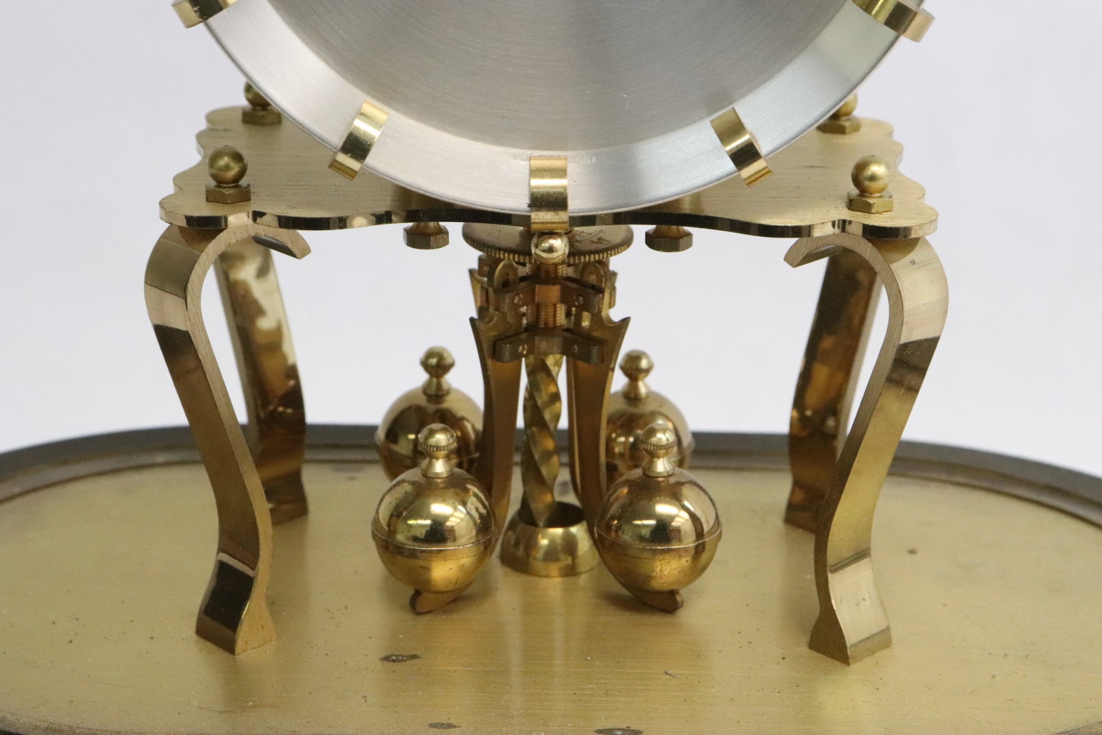 A dome clock under glass - 4