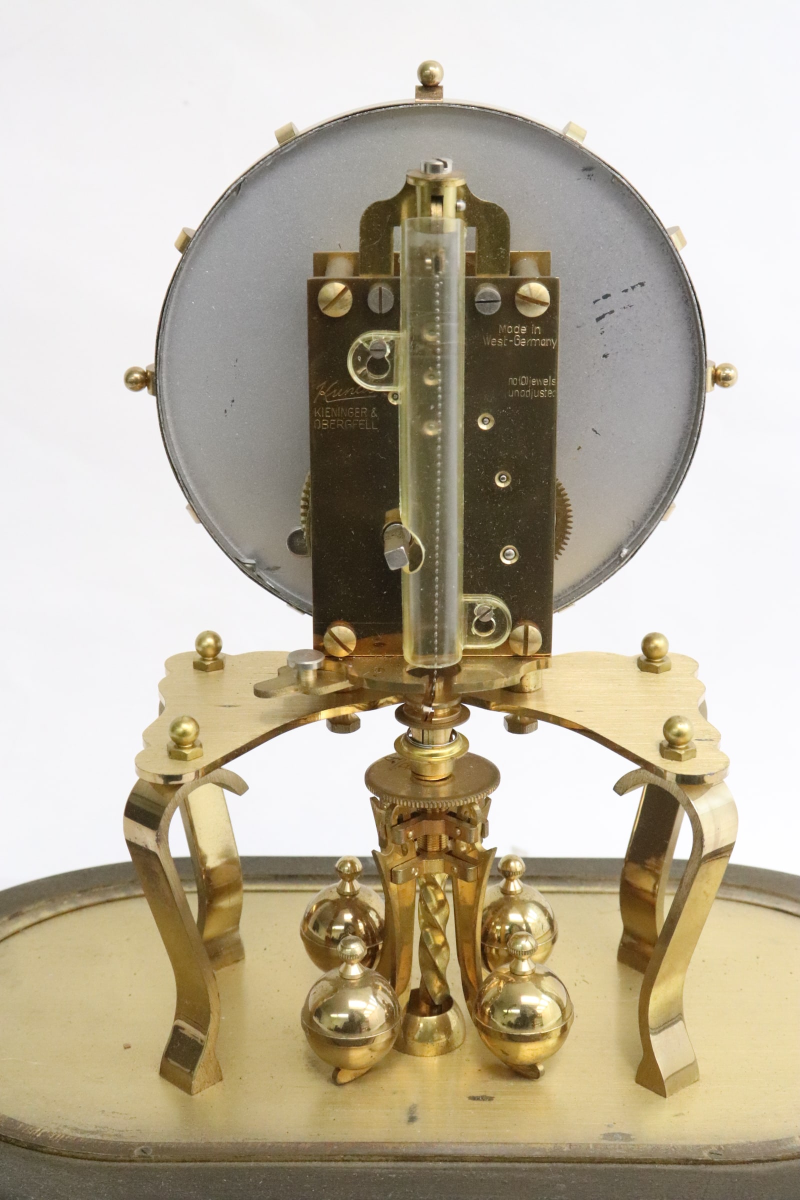 A dome clock under glass - 7