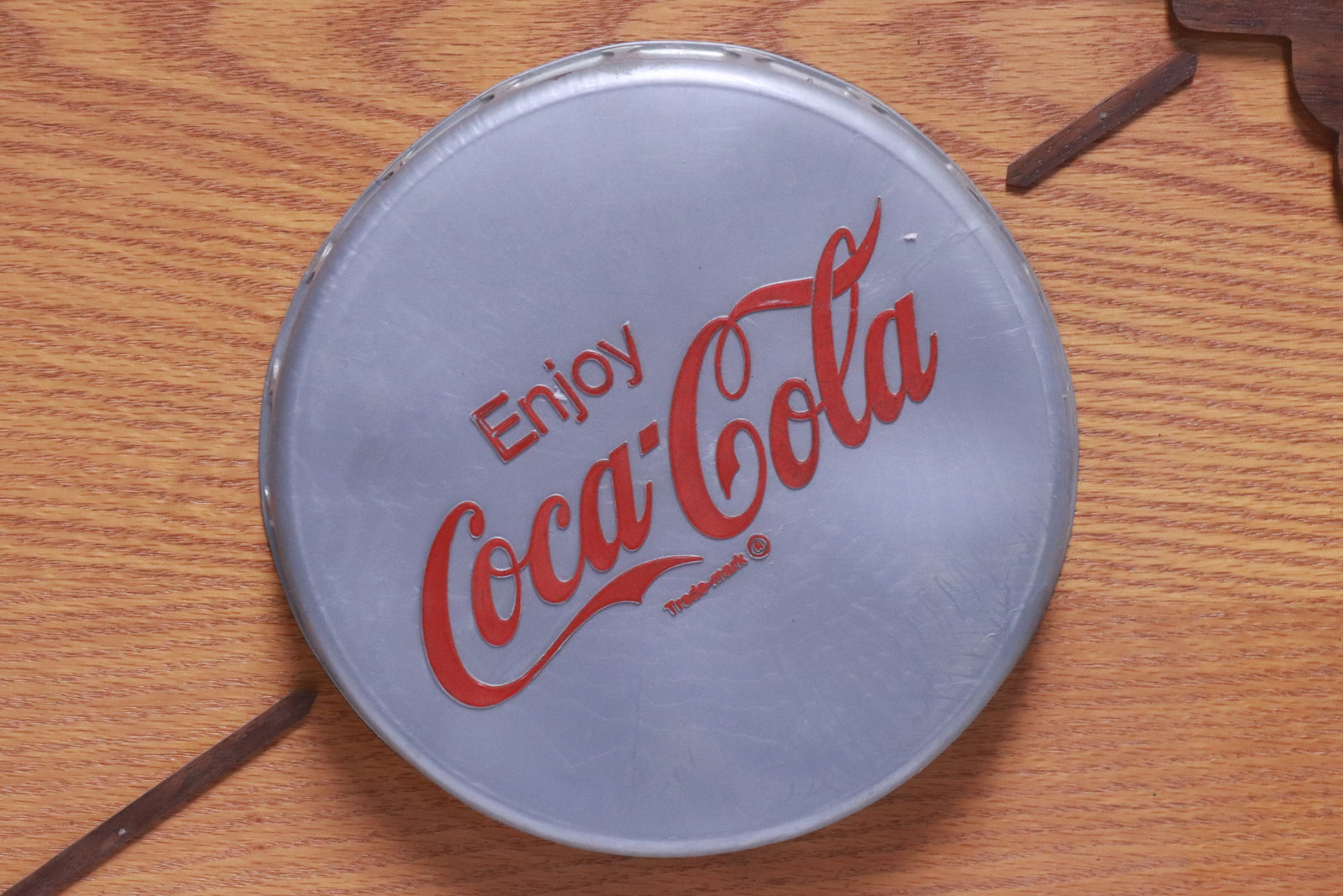 A Coca Cola advertisement panel - 2