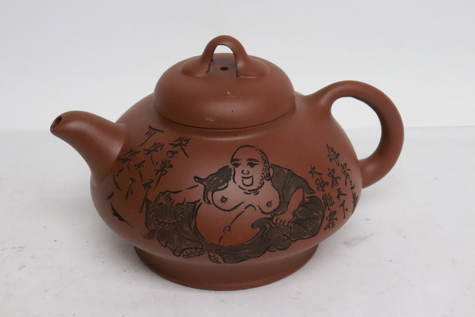 3 Yixing teapots - 2