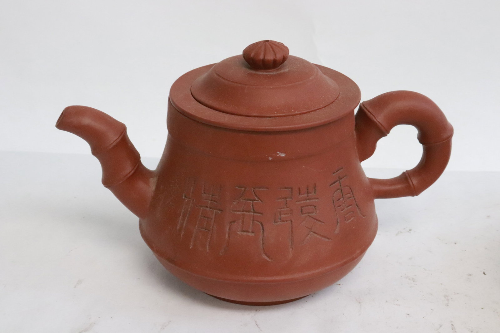 3 Yixing teapots - 2