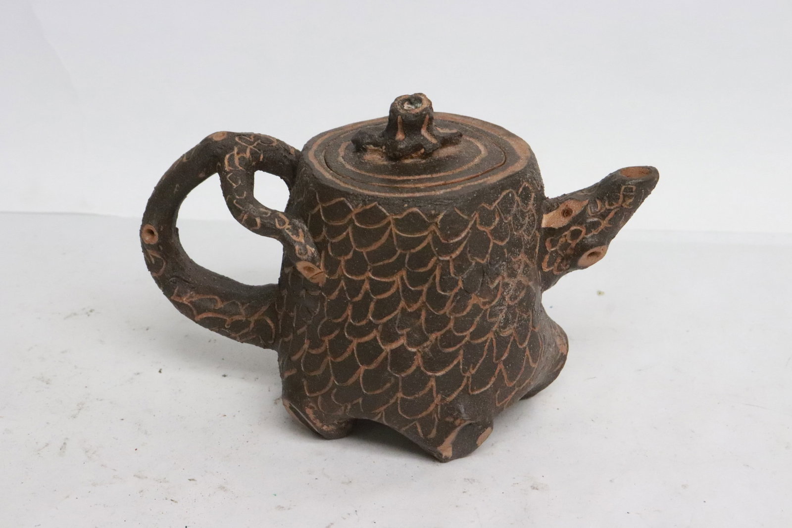3 Yixing teapots - 5