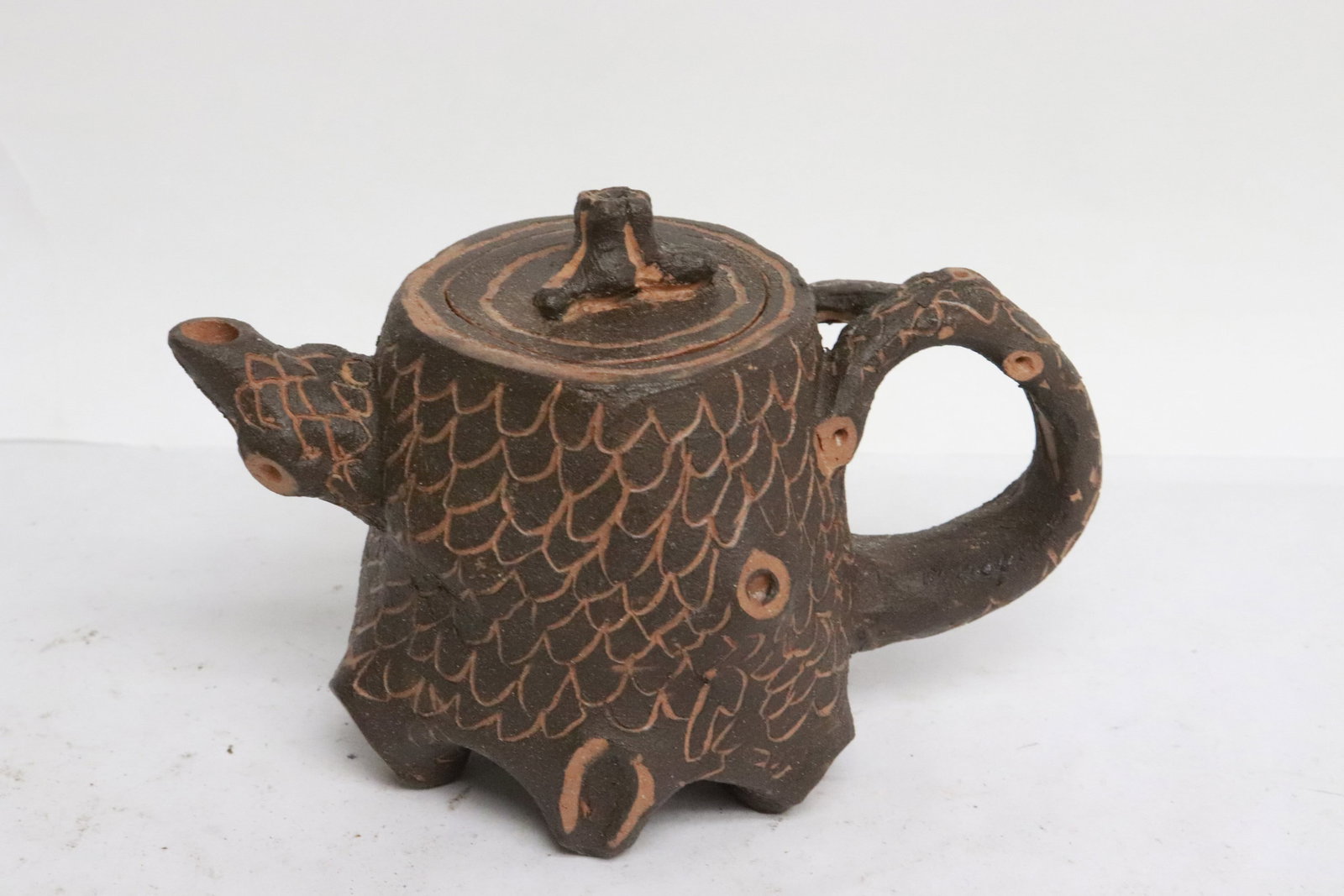 3 Yixing teapots - 6
