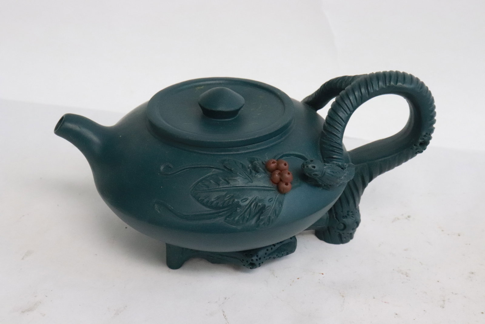 3 Yixing teapots - 2
