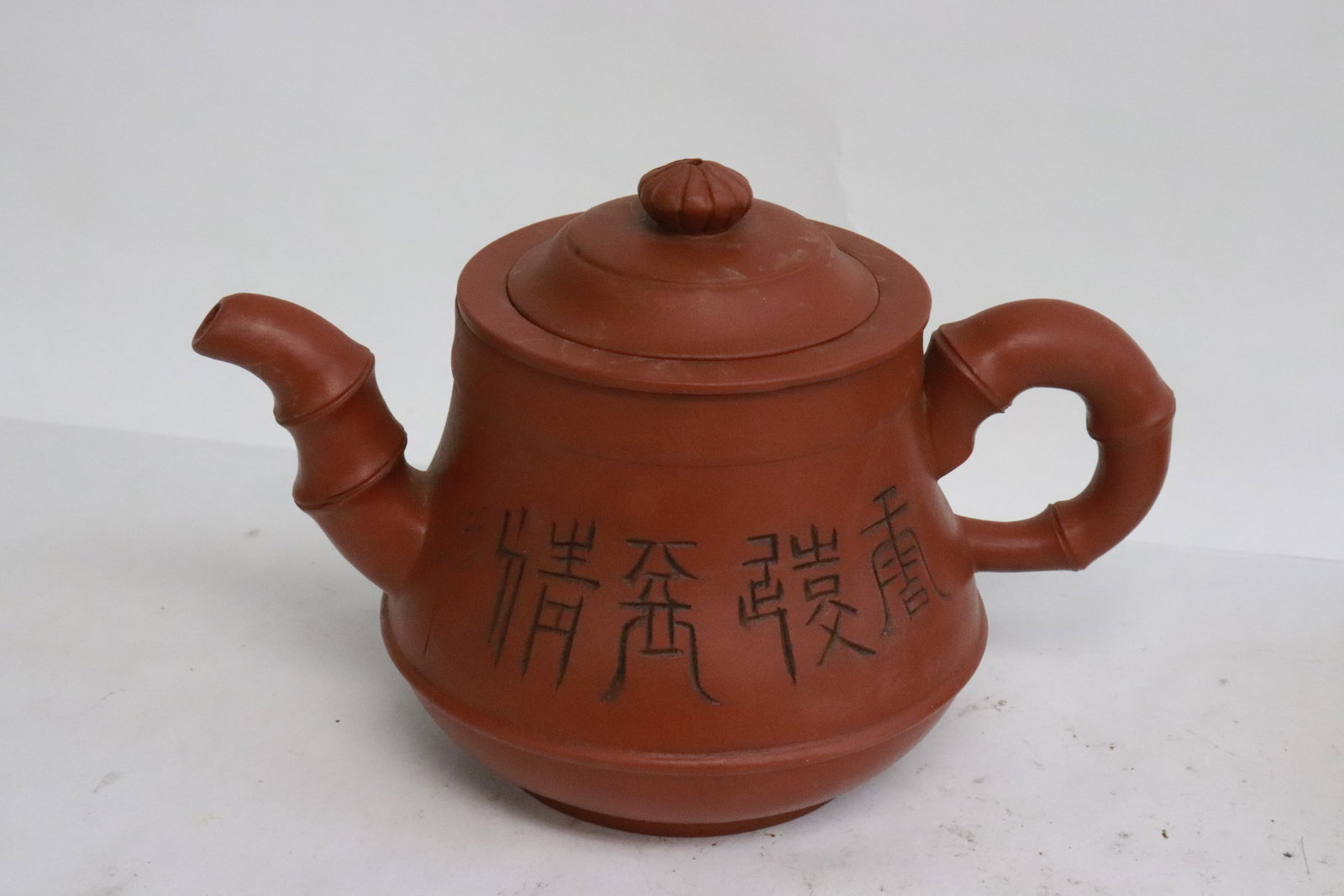 3 Yixing teapots - 2