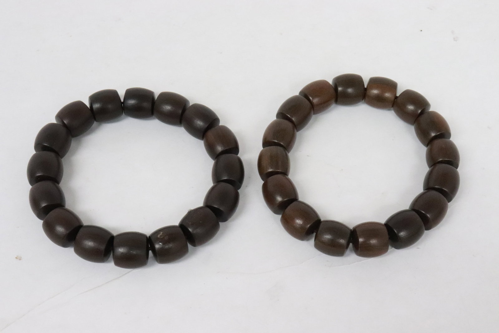 6 wood bracelets - 2