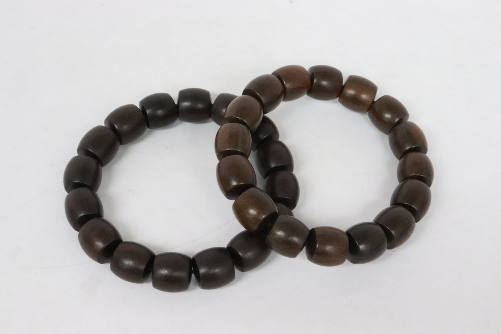 6 wood bracelets - 3