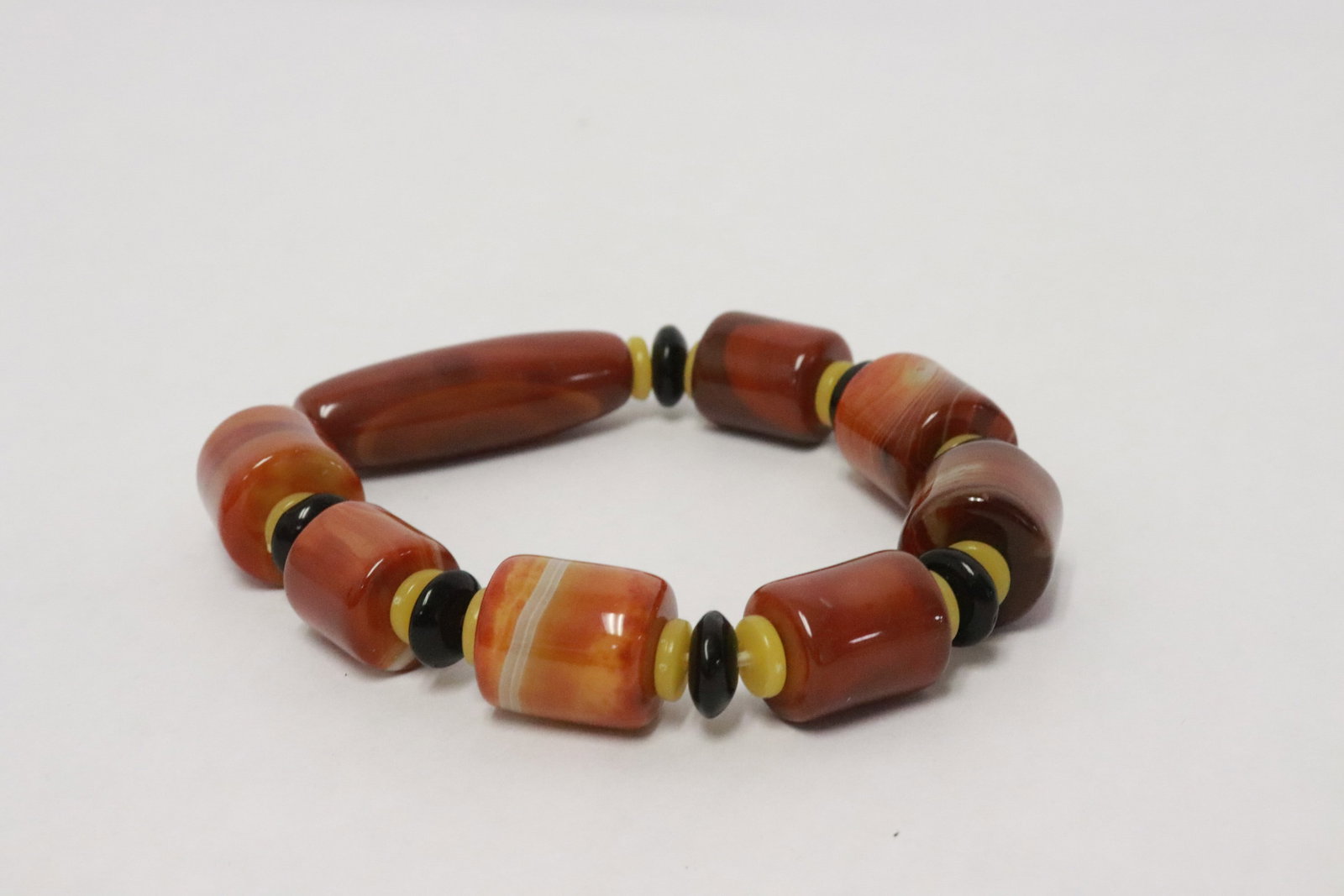 2 fine bead bracelets - 3