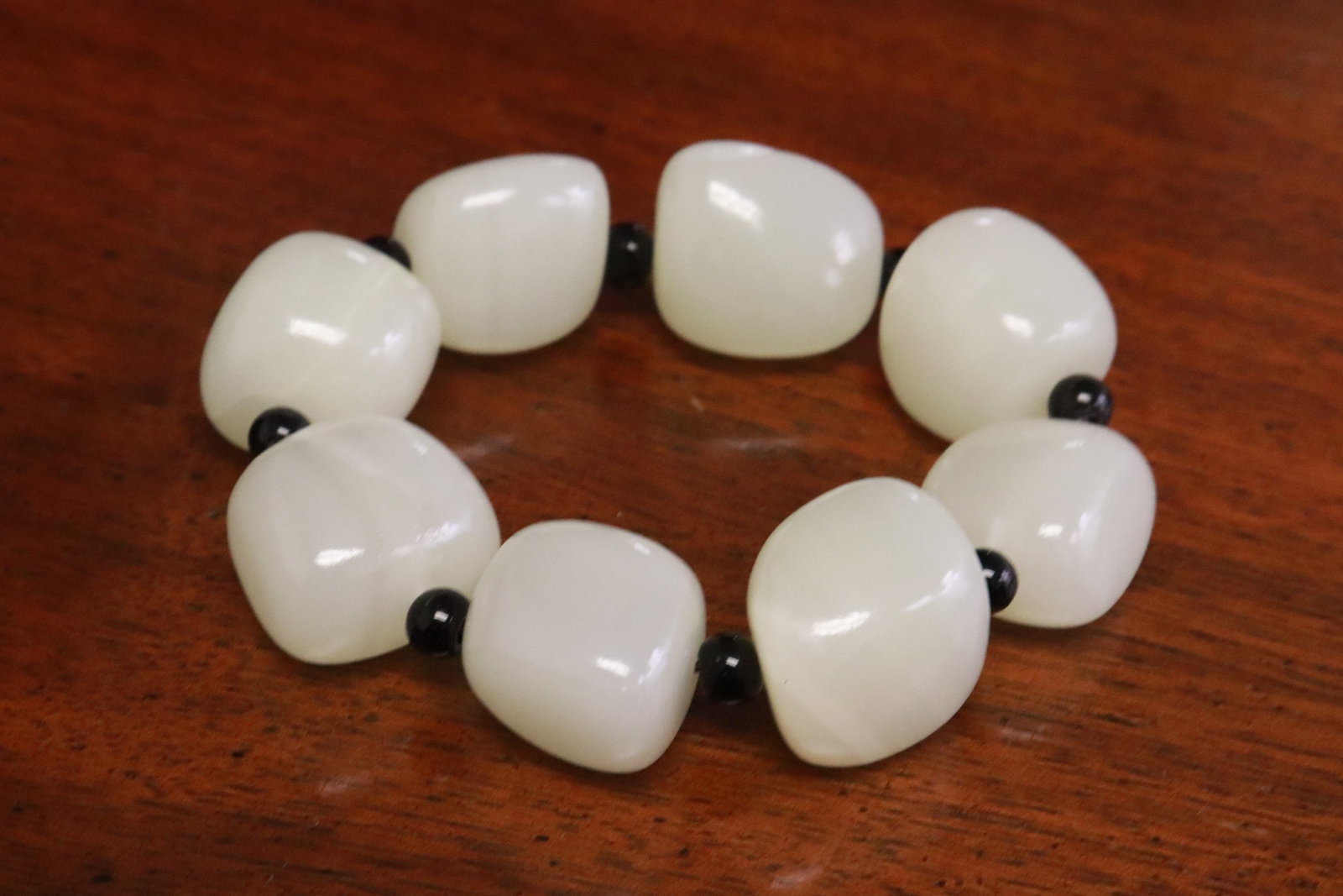 2 fine bead bracelets - 8