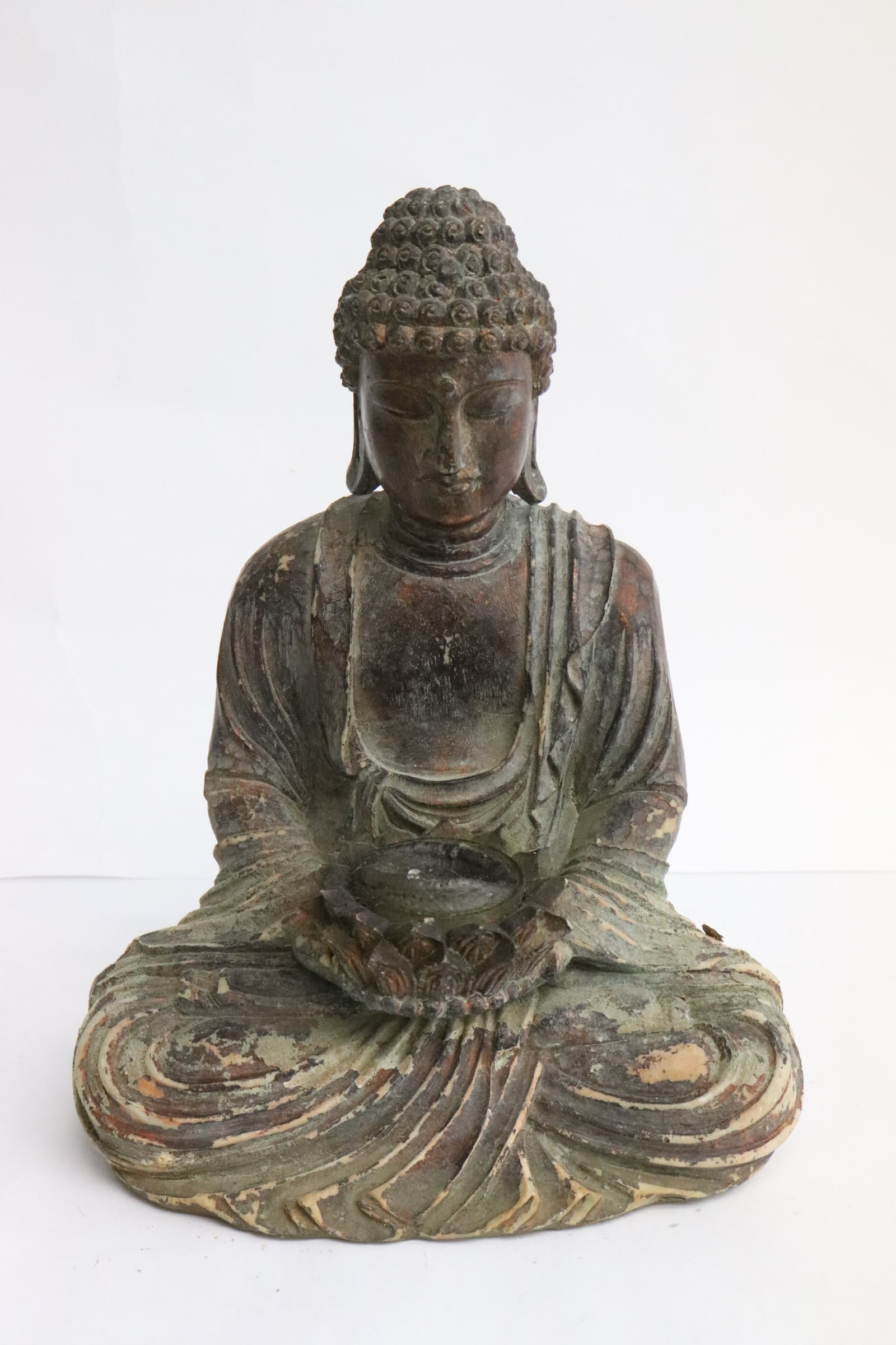 2 decorative Buddha statues - 2