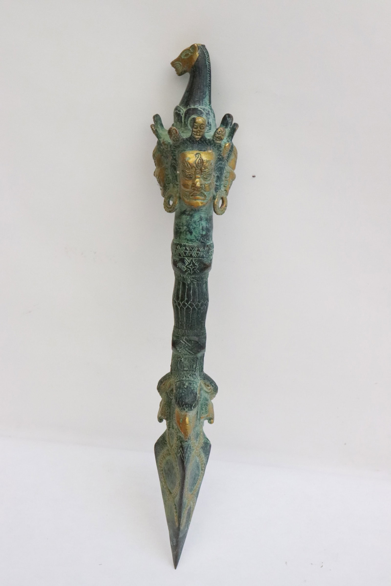 Tibetan bronze relic (1 of 6)