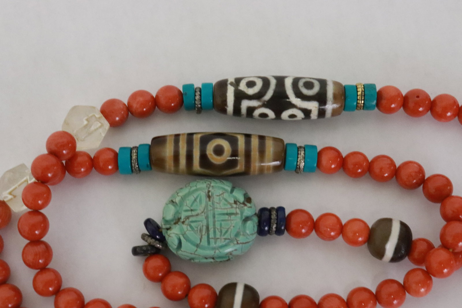 A bead necklace - 5