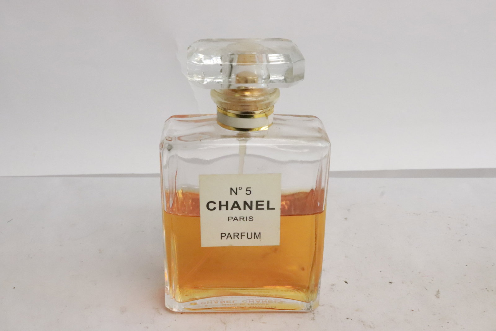Chanel No. 5 perfume: Chanel No. 5 perfume, 4.6"x2.6"x1.2"