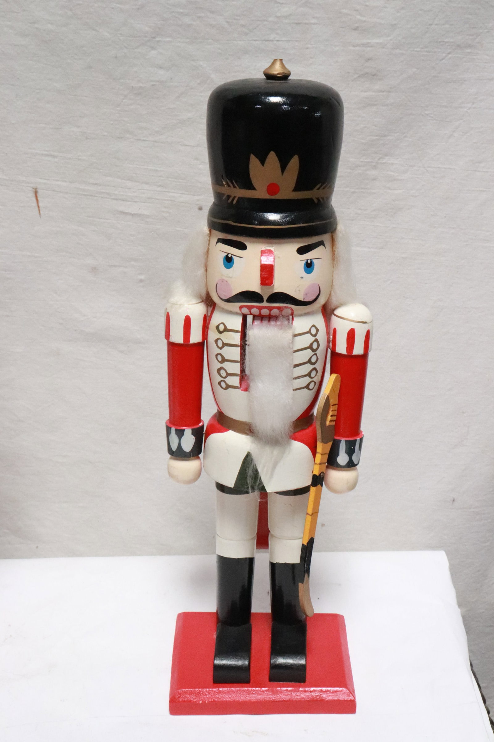 6 painted wood nutcrackers - 6