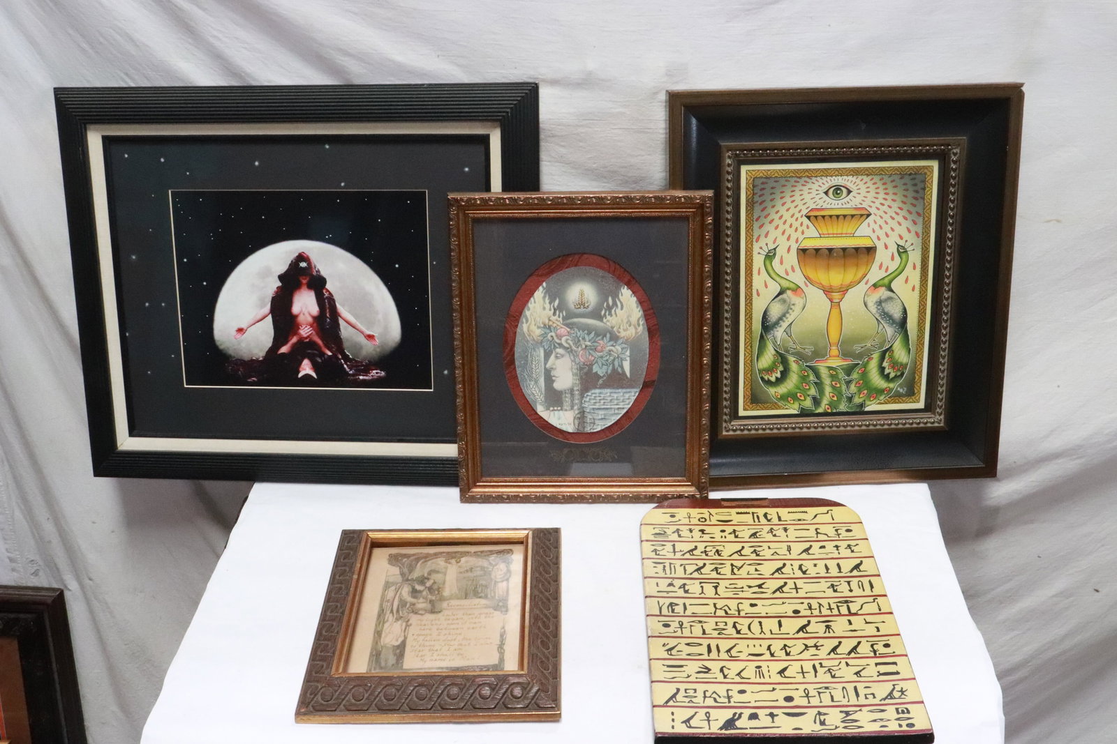 5 pieces wall arts: 5 pieces wall arts, 9.4"x7.4" (F:13.1"x11.1"x1.3") - 10.3"x13.35"(F:21.1"x25.1"x1.2")