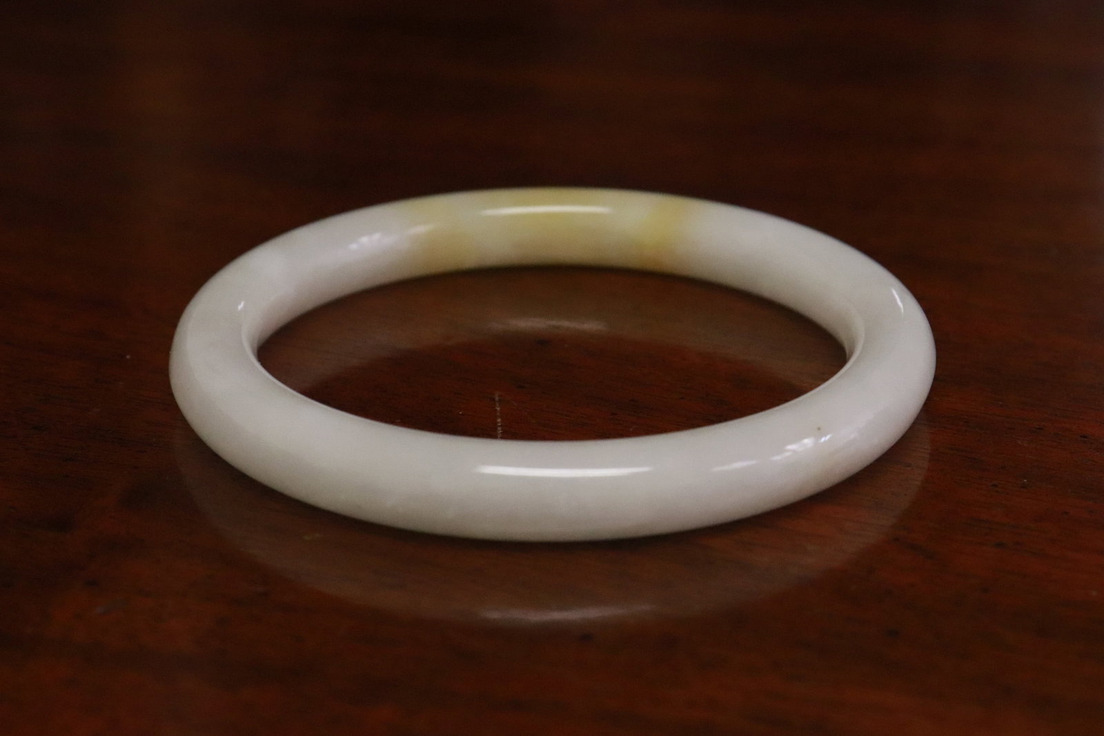 2 jade bangles - 3