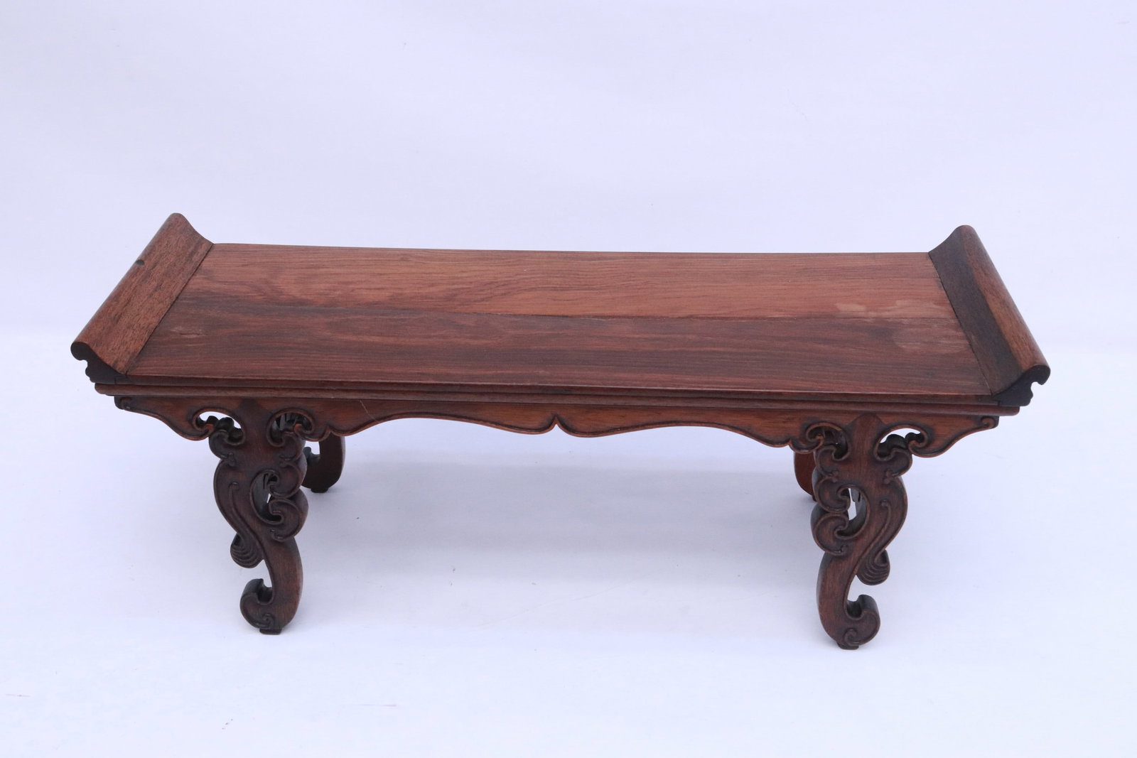 Rare antique huanghuali wood scholar desk stand (1 of 5)
