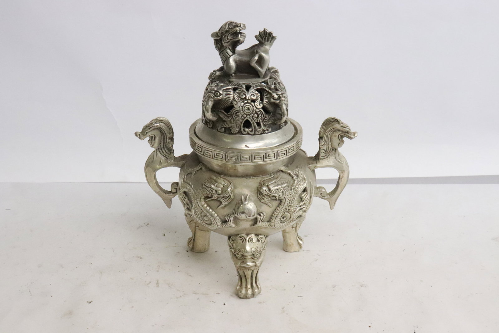 Fine bronze covered censer (1 of 7)