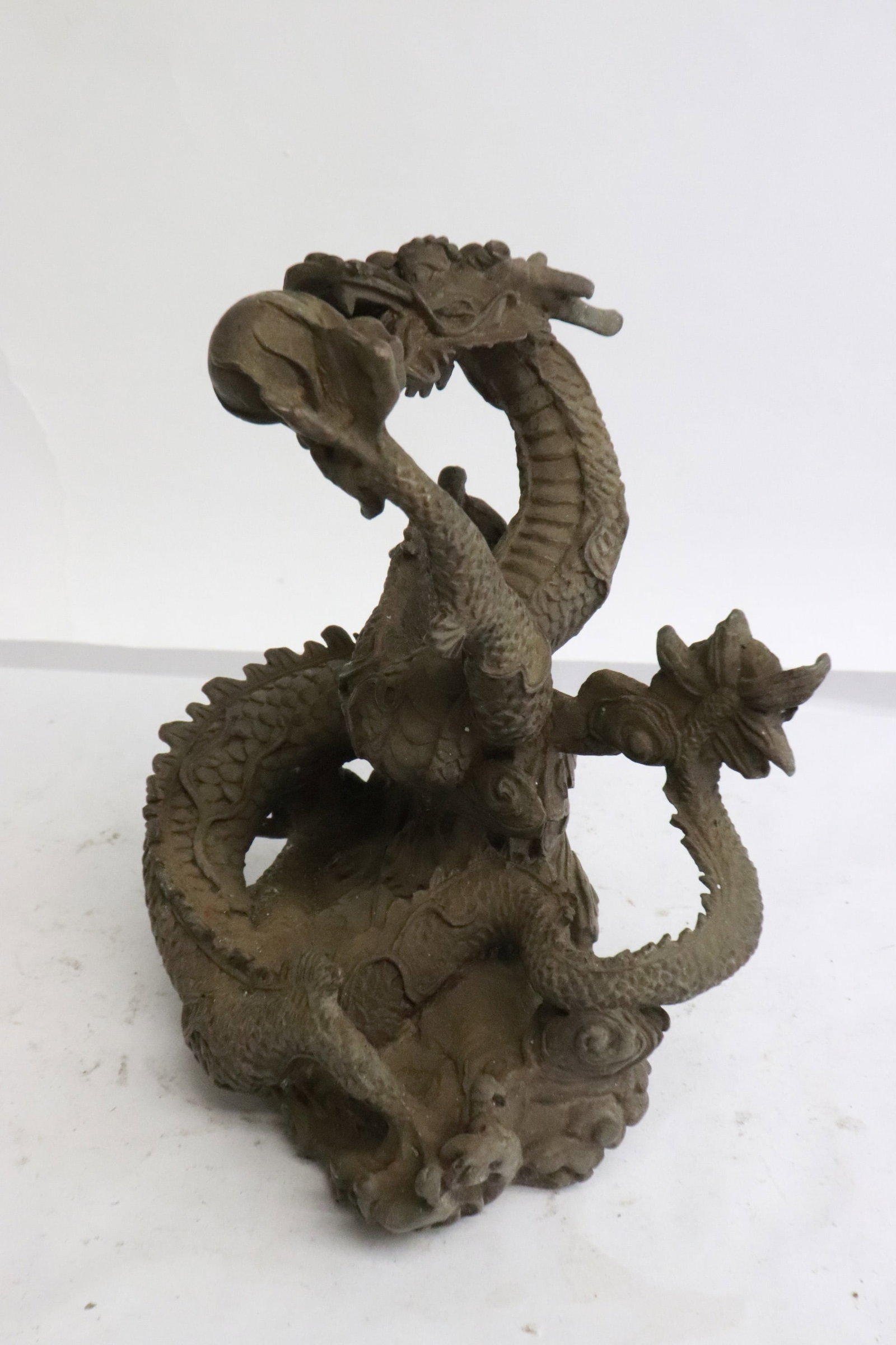 Bronze sculpture of dragon (1 of 6)