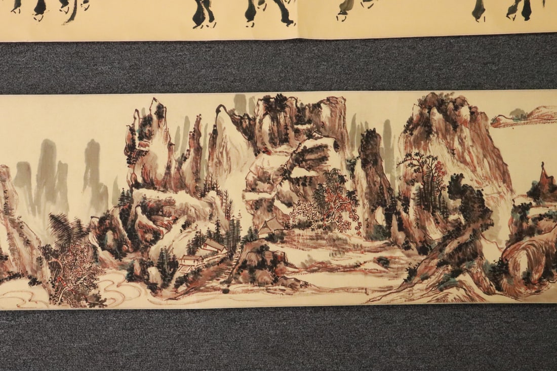 2 Chinese print scrolls - 7