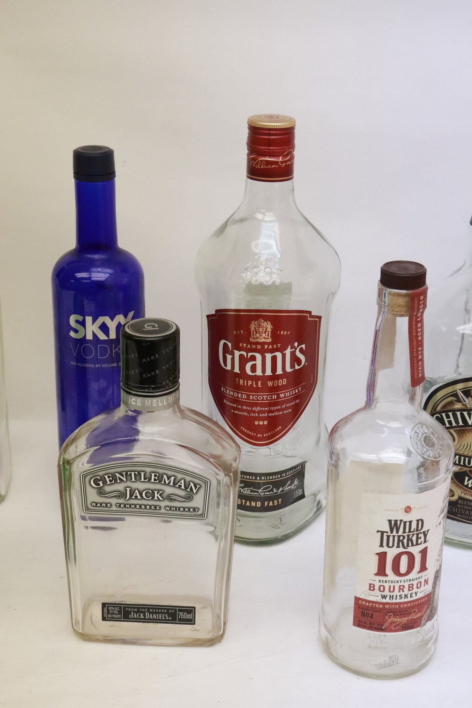 9 wine bottles - 3