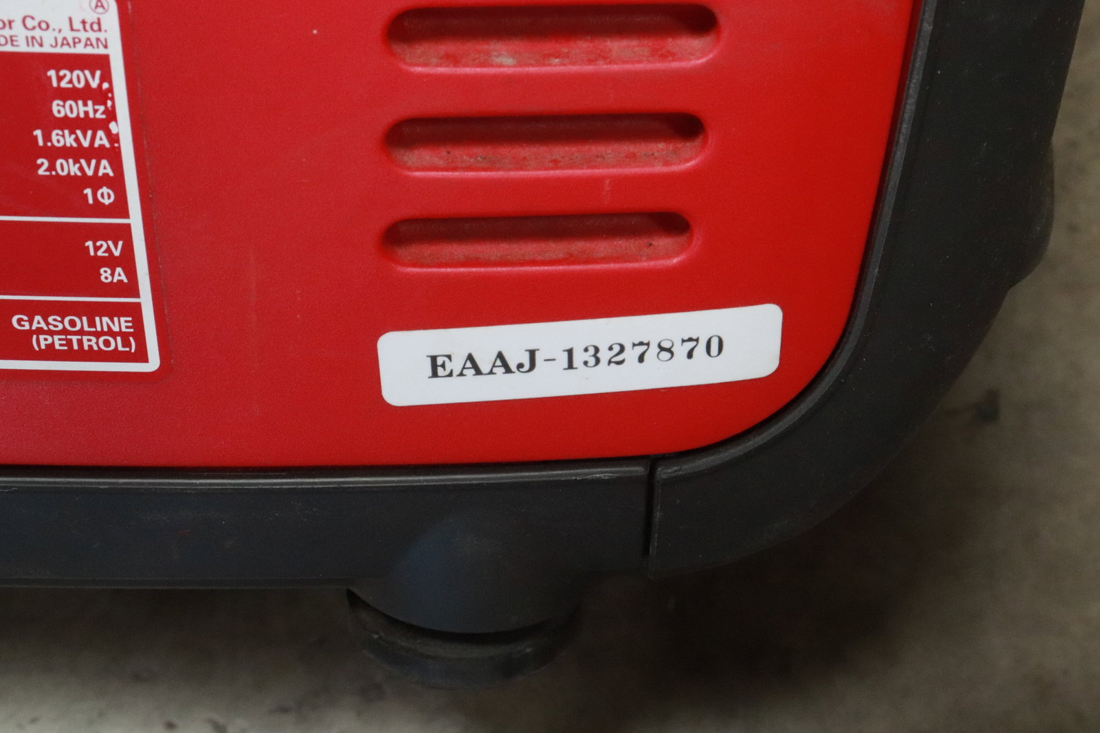 Honda 2000i generator - 2