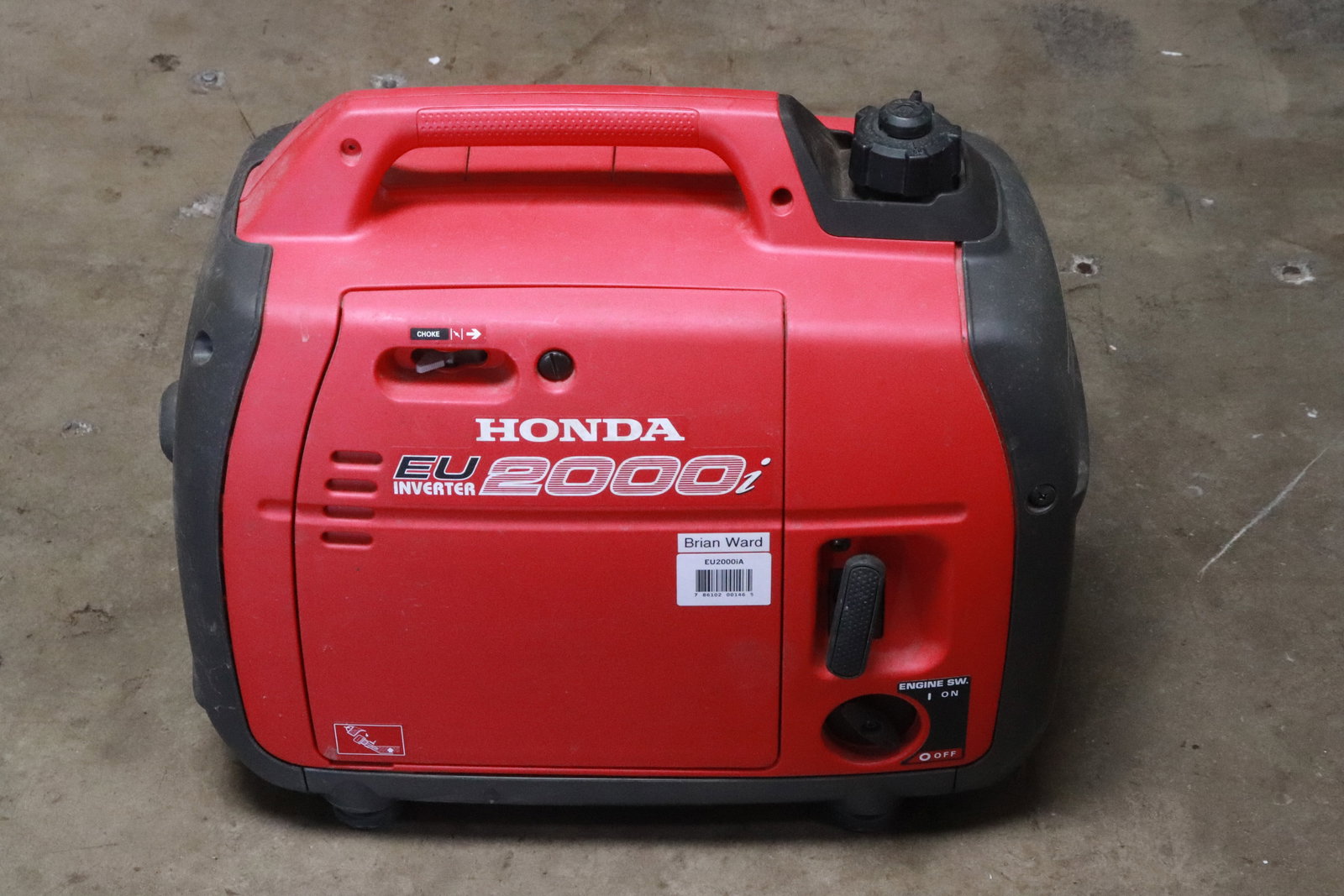 Honda 2000i generator - 5