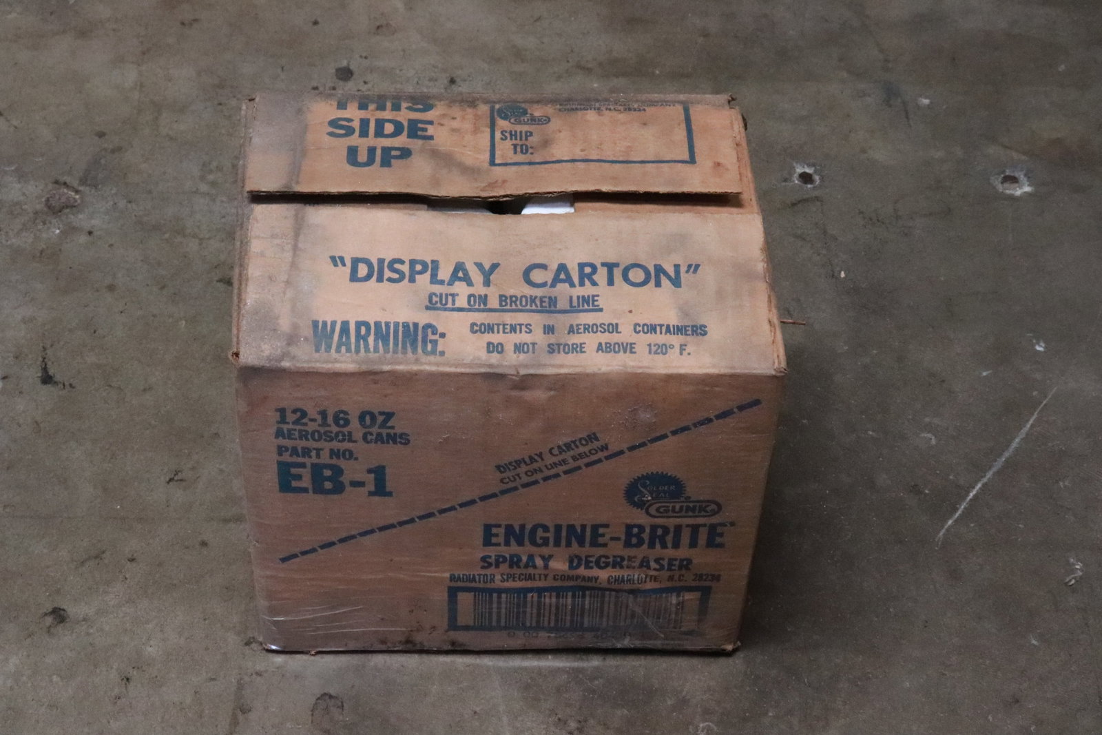 12 can Gunk Engine Brite heavy duty engine degreaser (1 of 5)