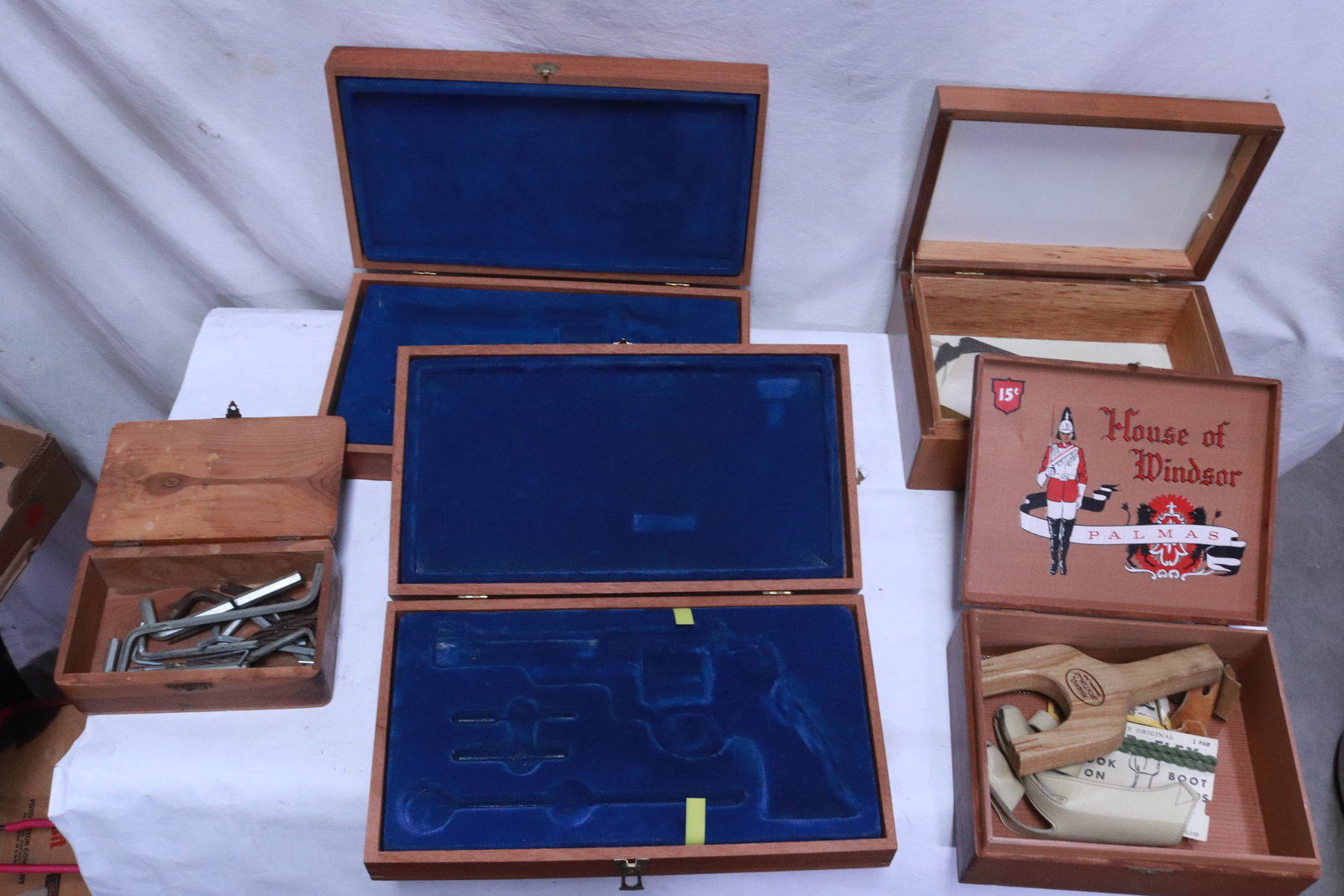 5 wood storage boxes - 8