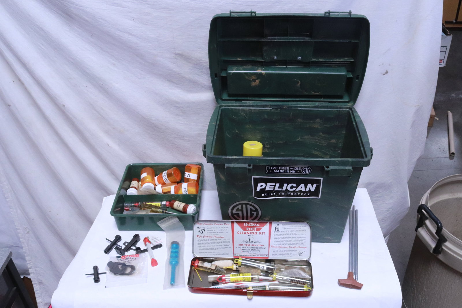 Lot of gun parts, cleaning tools, etc. (1 of 6)