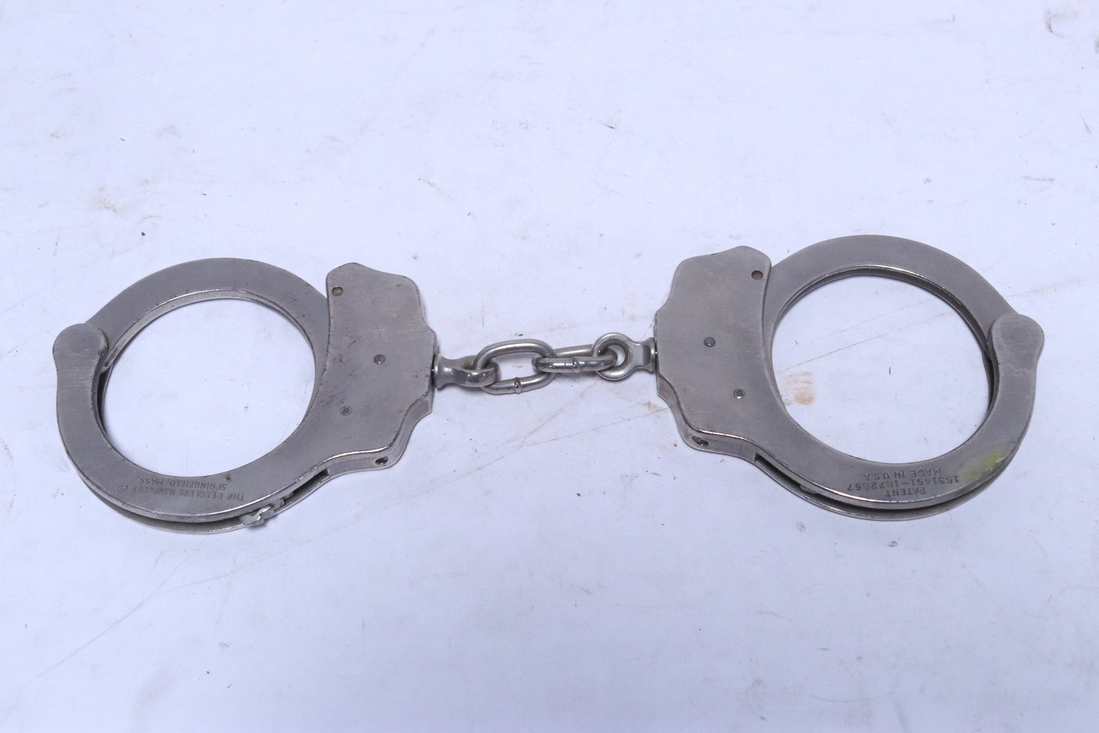 Pair made in USA handcuffs (1 of 4)