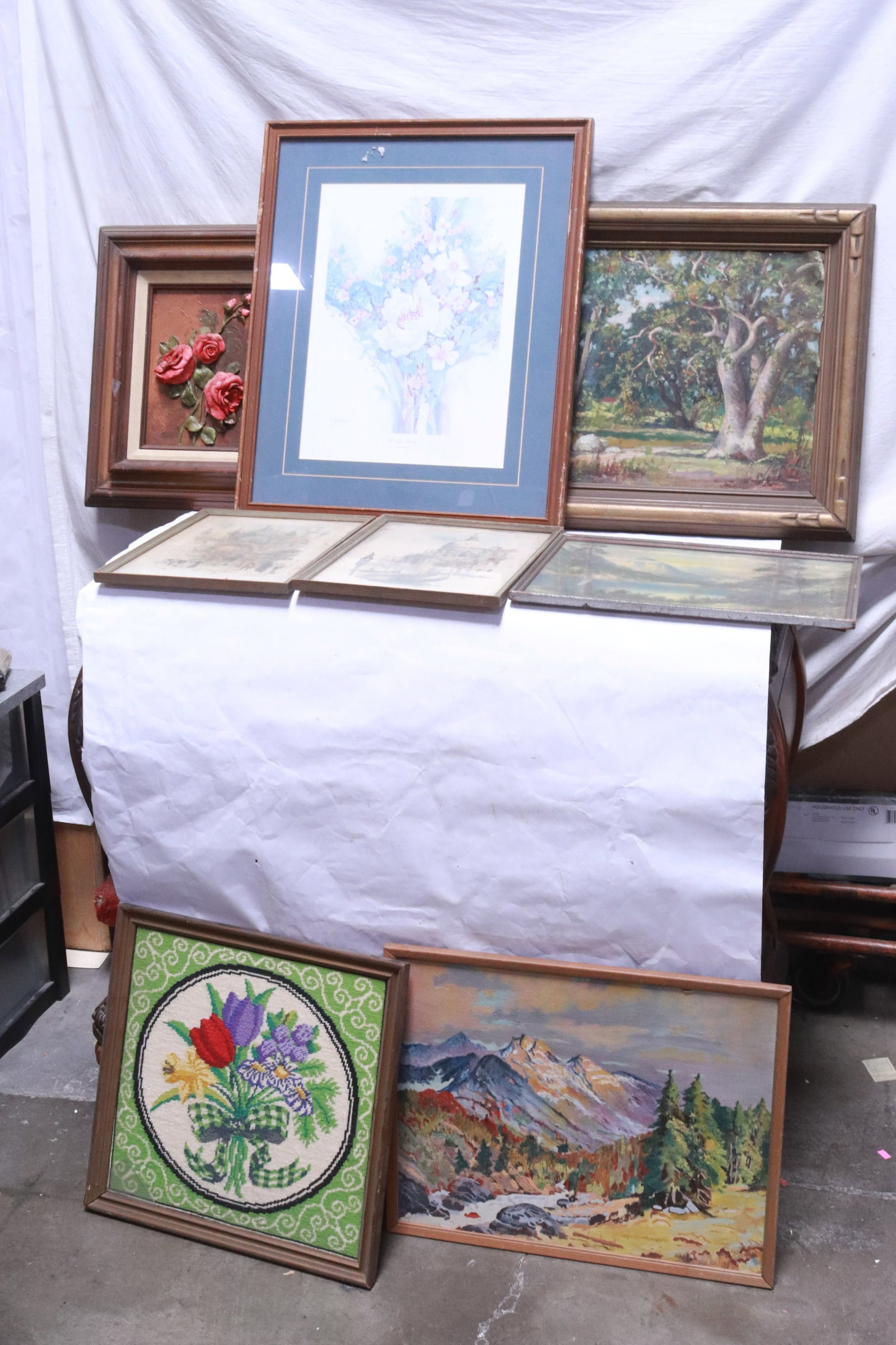 8 pieces wall art: 8 pieces wall art, 13.8"x9.7" (F:14.8"x10.7"x0.6") - 16.6"x12.5" (F:24.2"x20.15"x0.8")