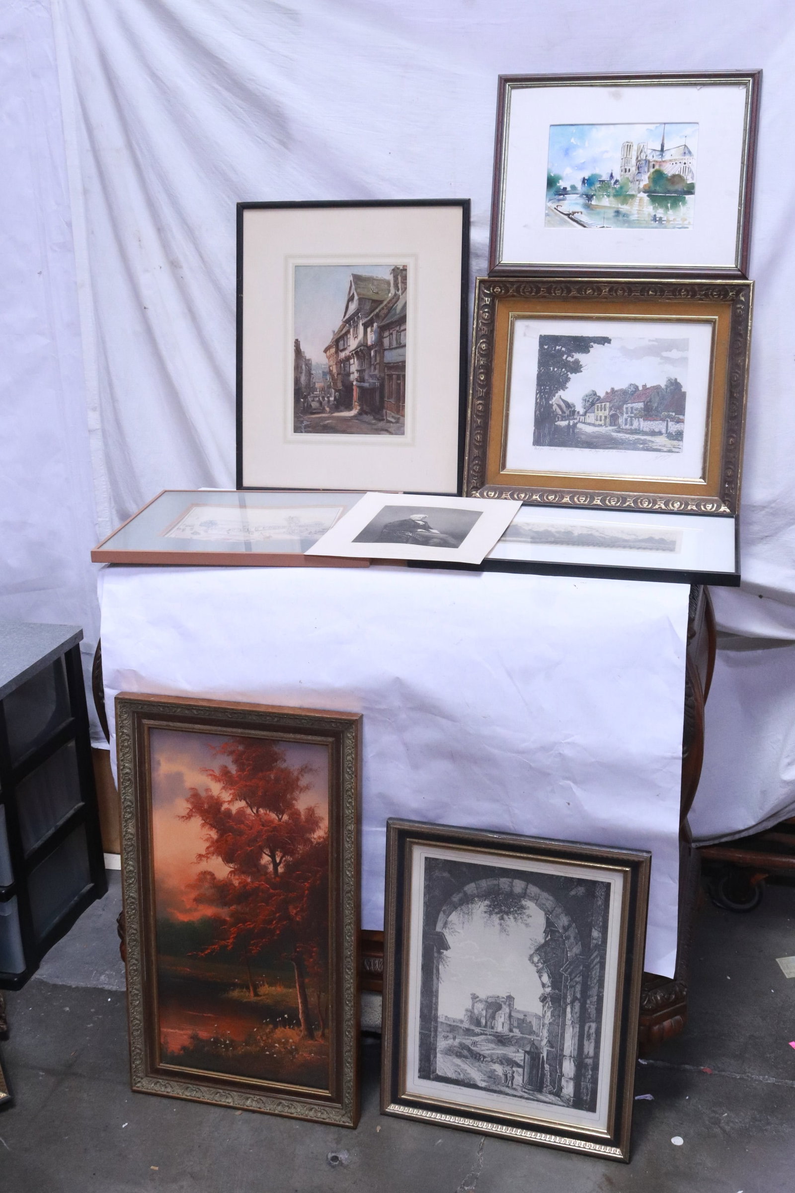 8 pieces wall art: 8 pieces wall art, 6.8"x9.7" (F:13.5"x17.35"x0.75") - 23.35"x11.65" (F:27.3"x15.6"x1.7")
