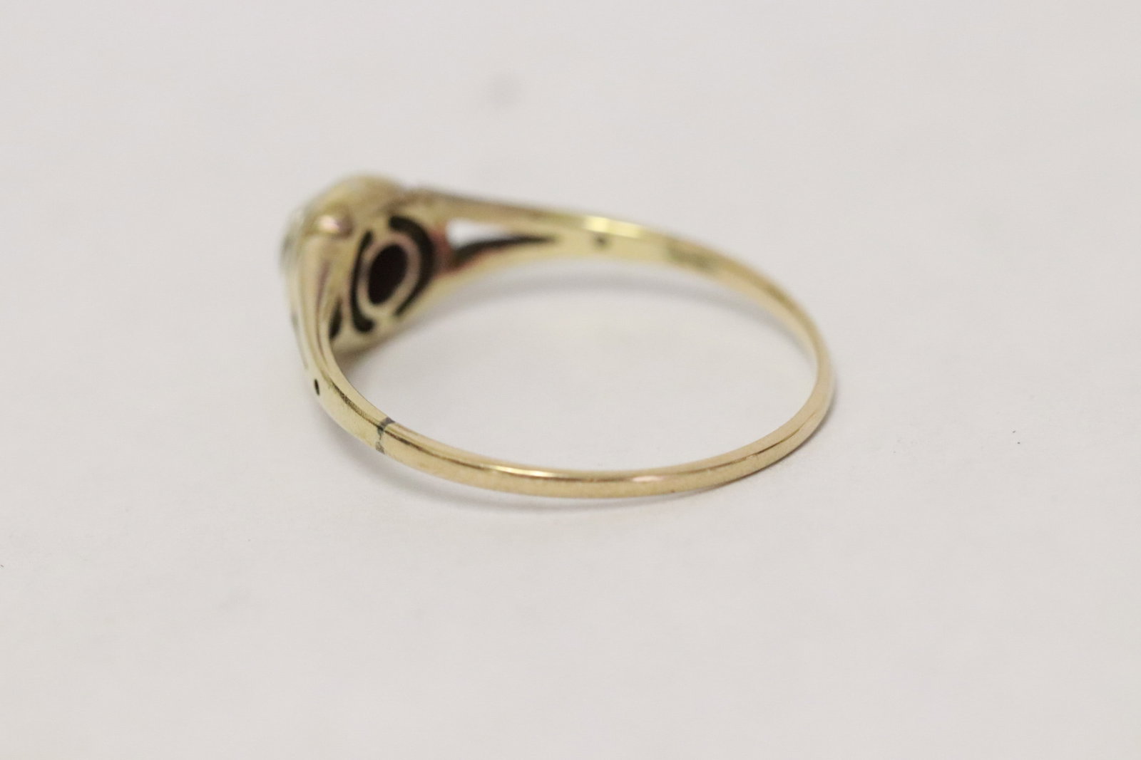 14K Y/G diamond ring - 5