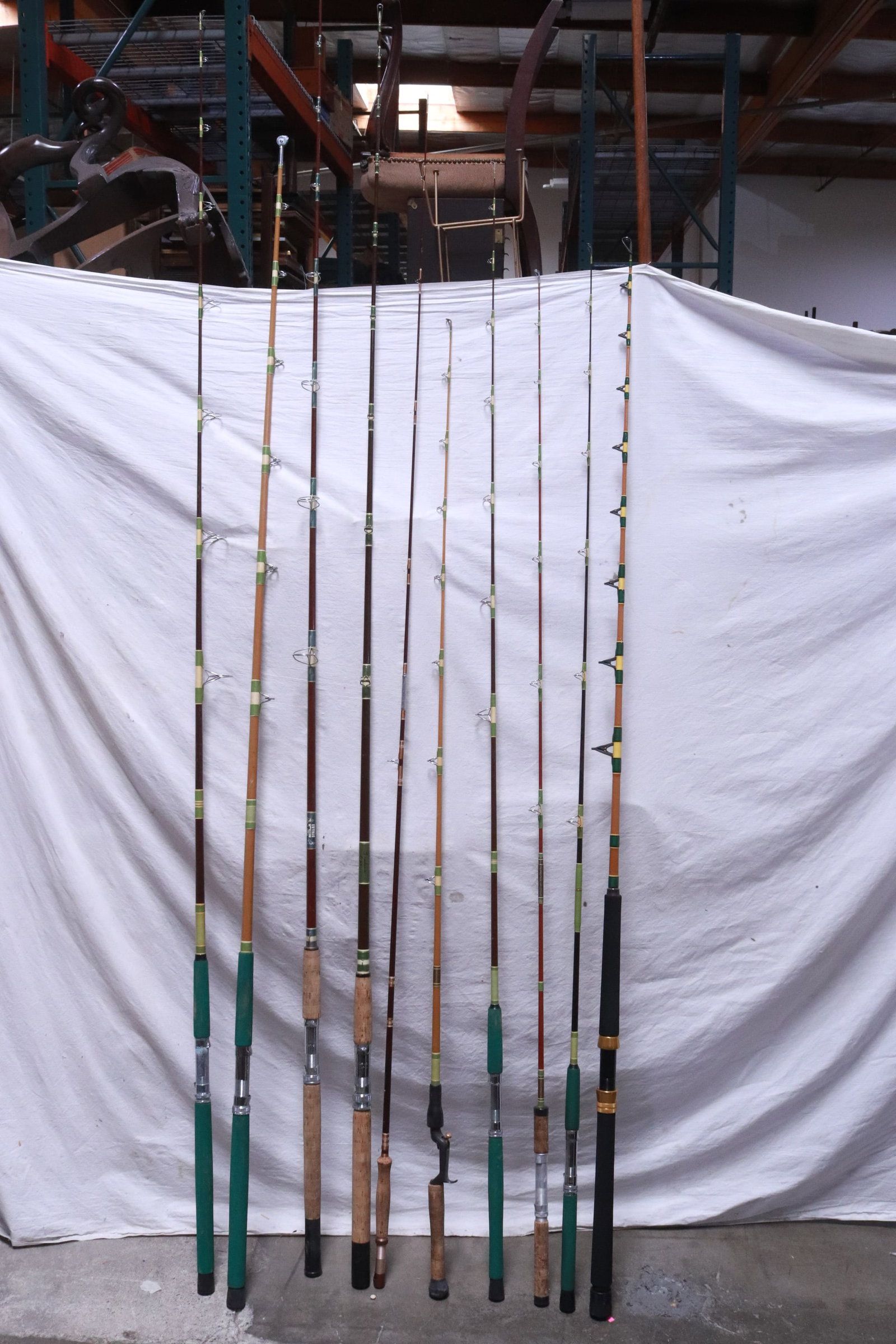 10 fishing rods (1 of 8)
