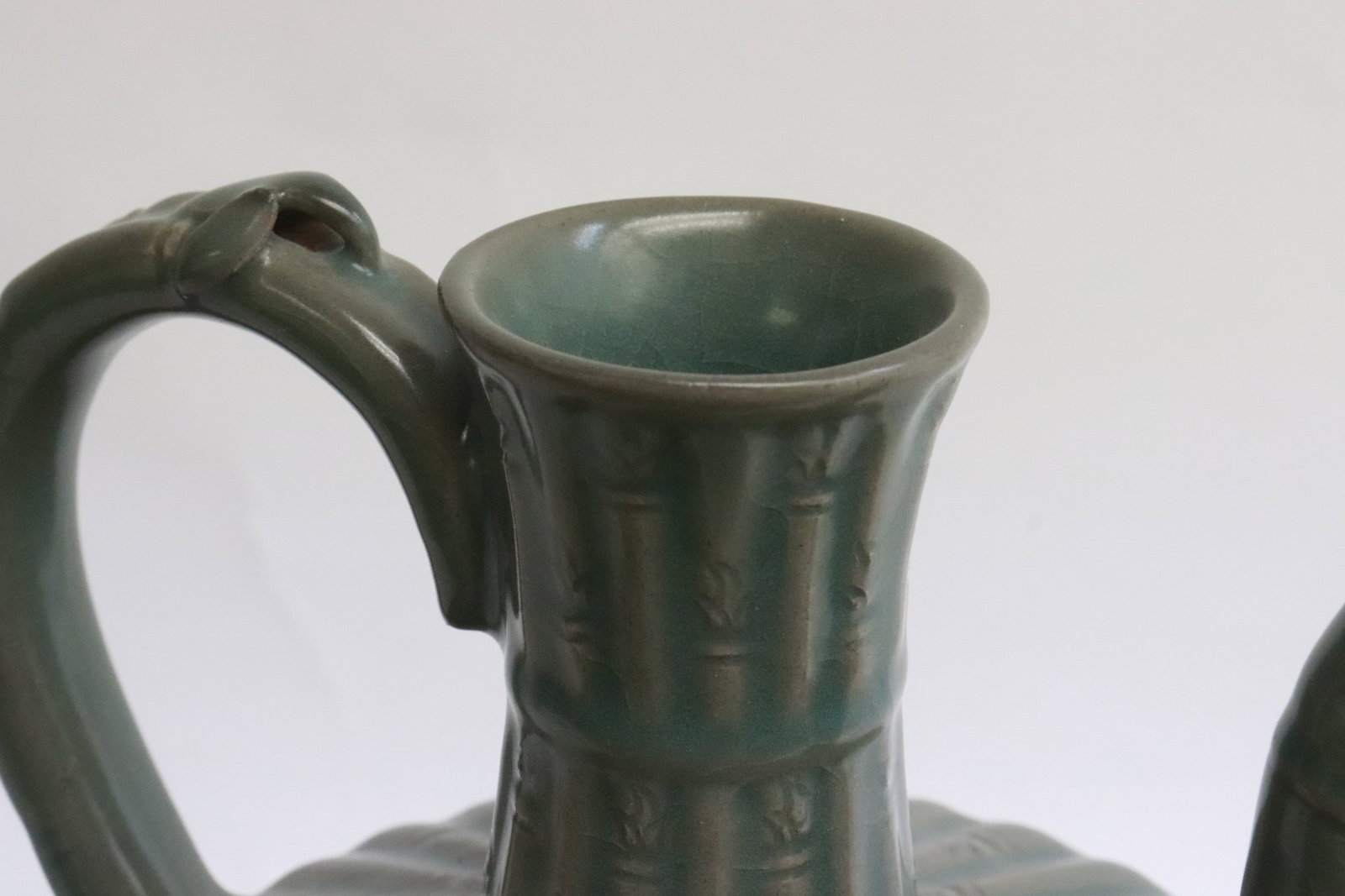 A celadon wine server - 5