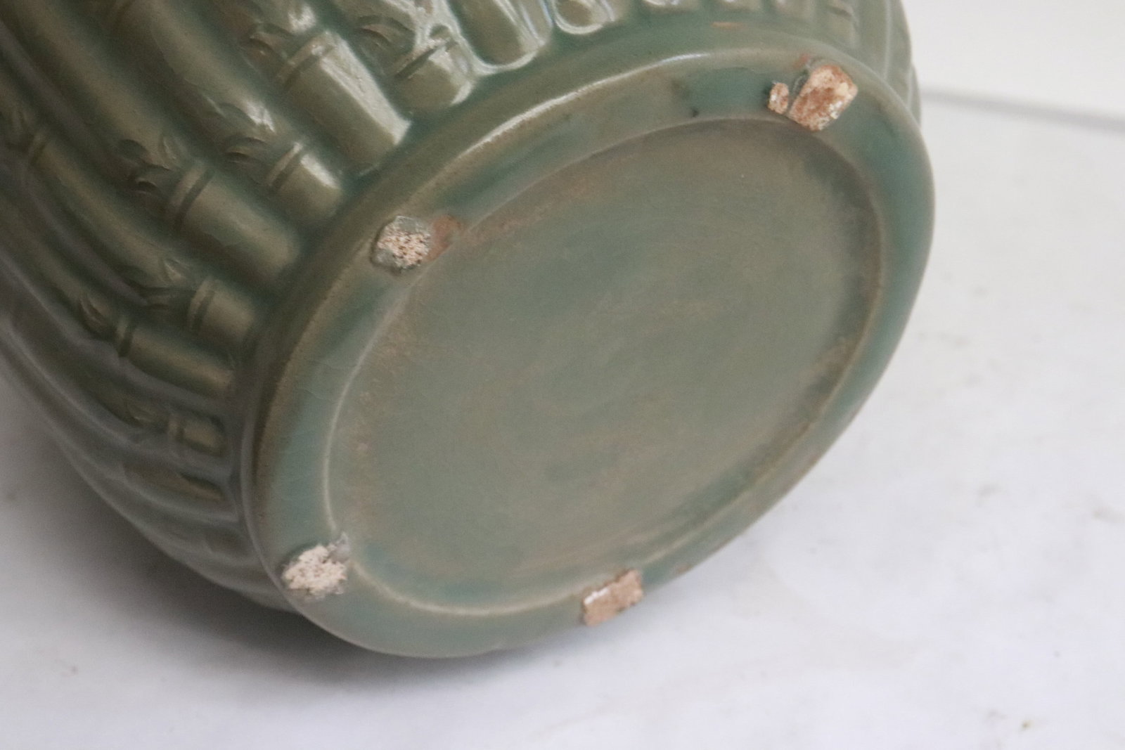 A celadon wine server - 6