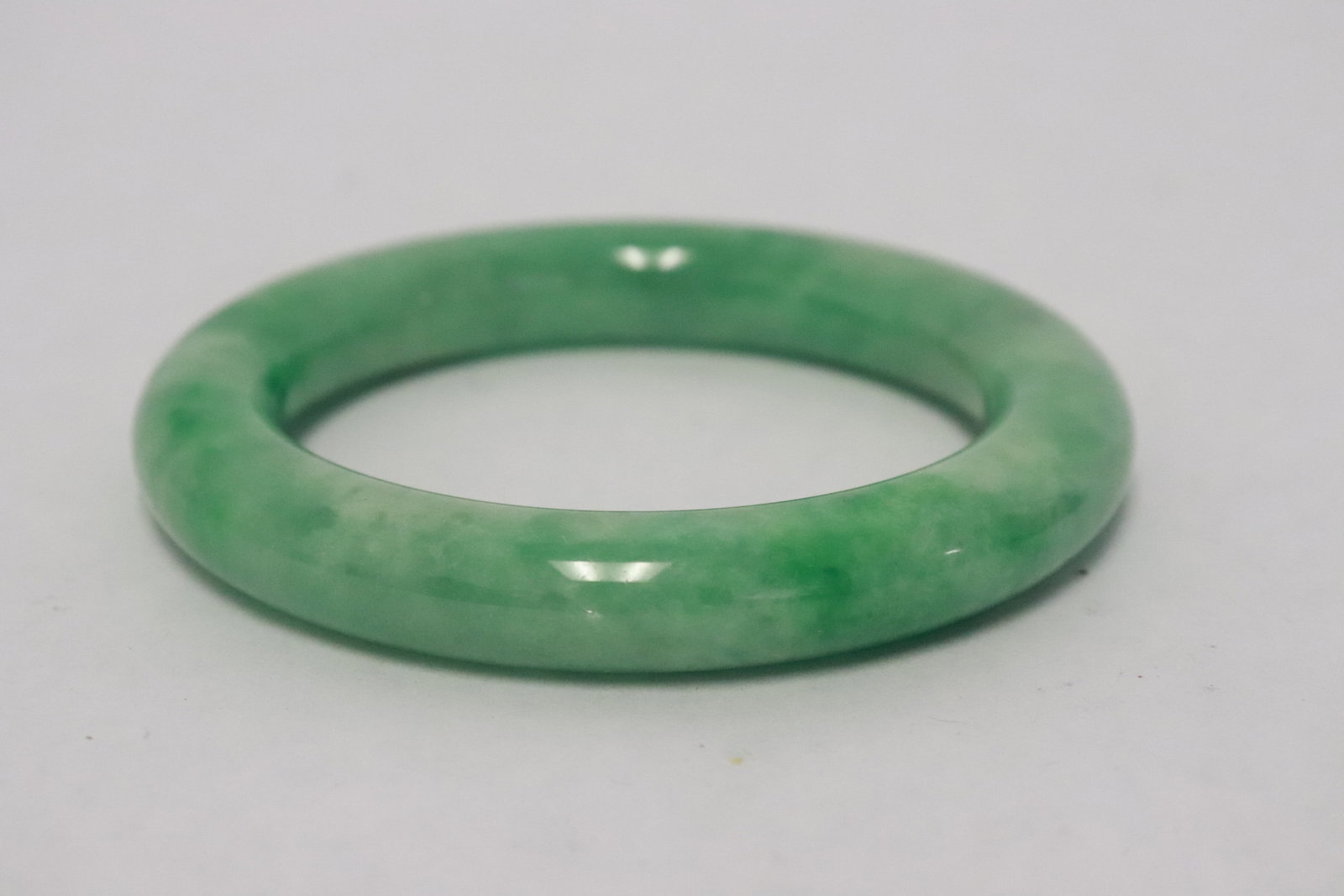 2 jadeite like bangles - 6