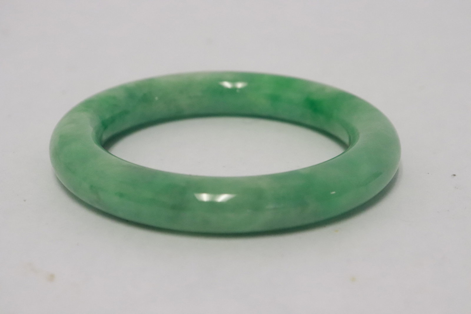 2 jadeite like bangles - 7