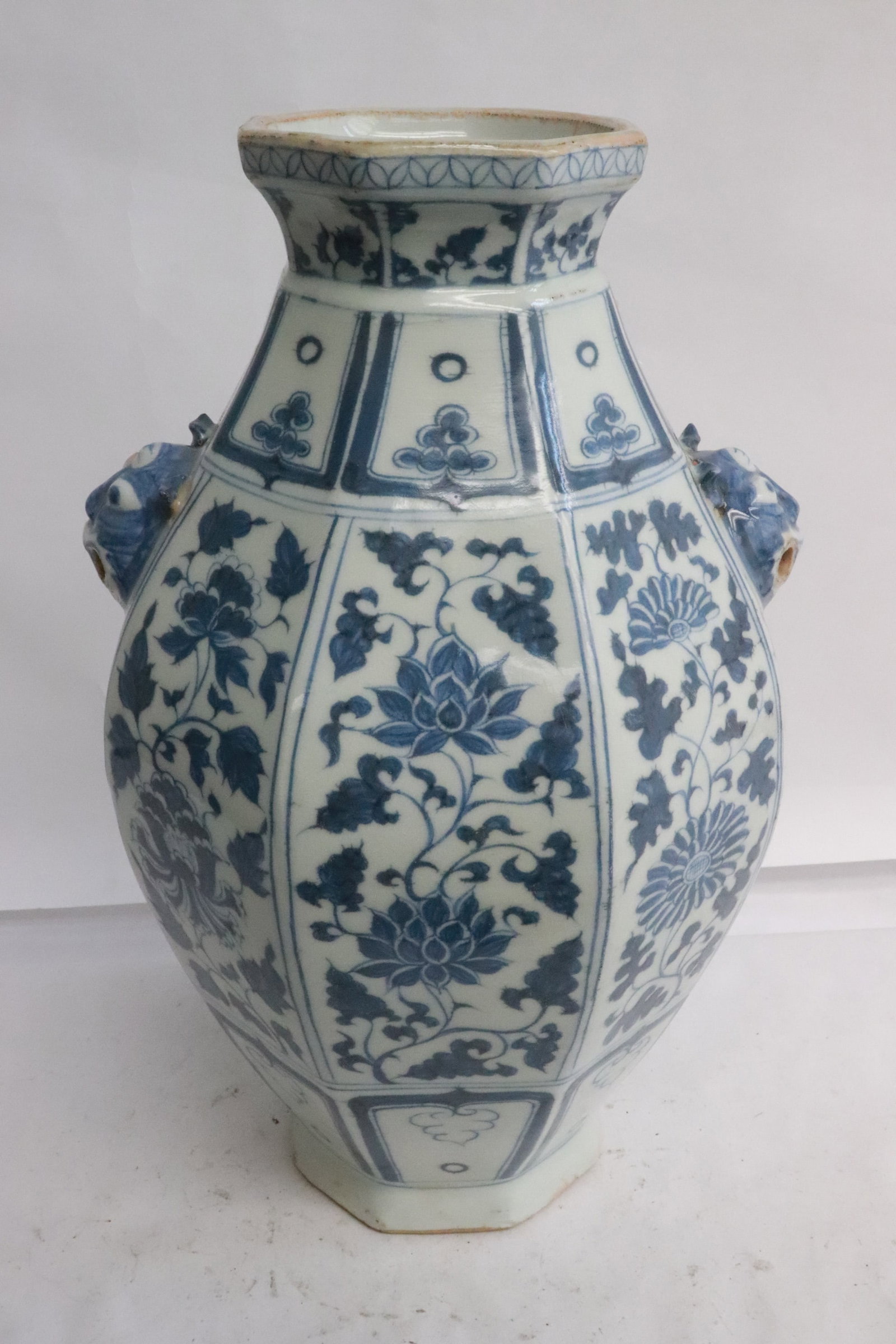Chinese blue and white porcelain jar (1 of 8)