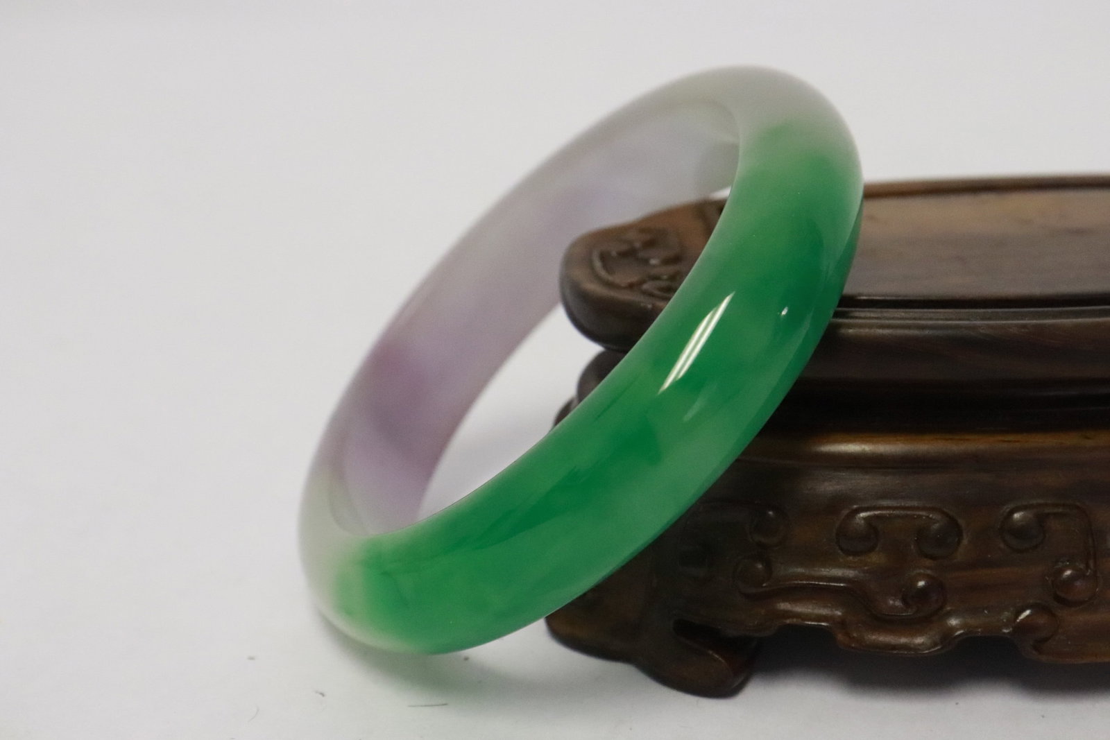 2 jadeite like bangles - 10